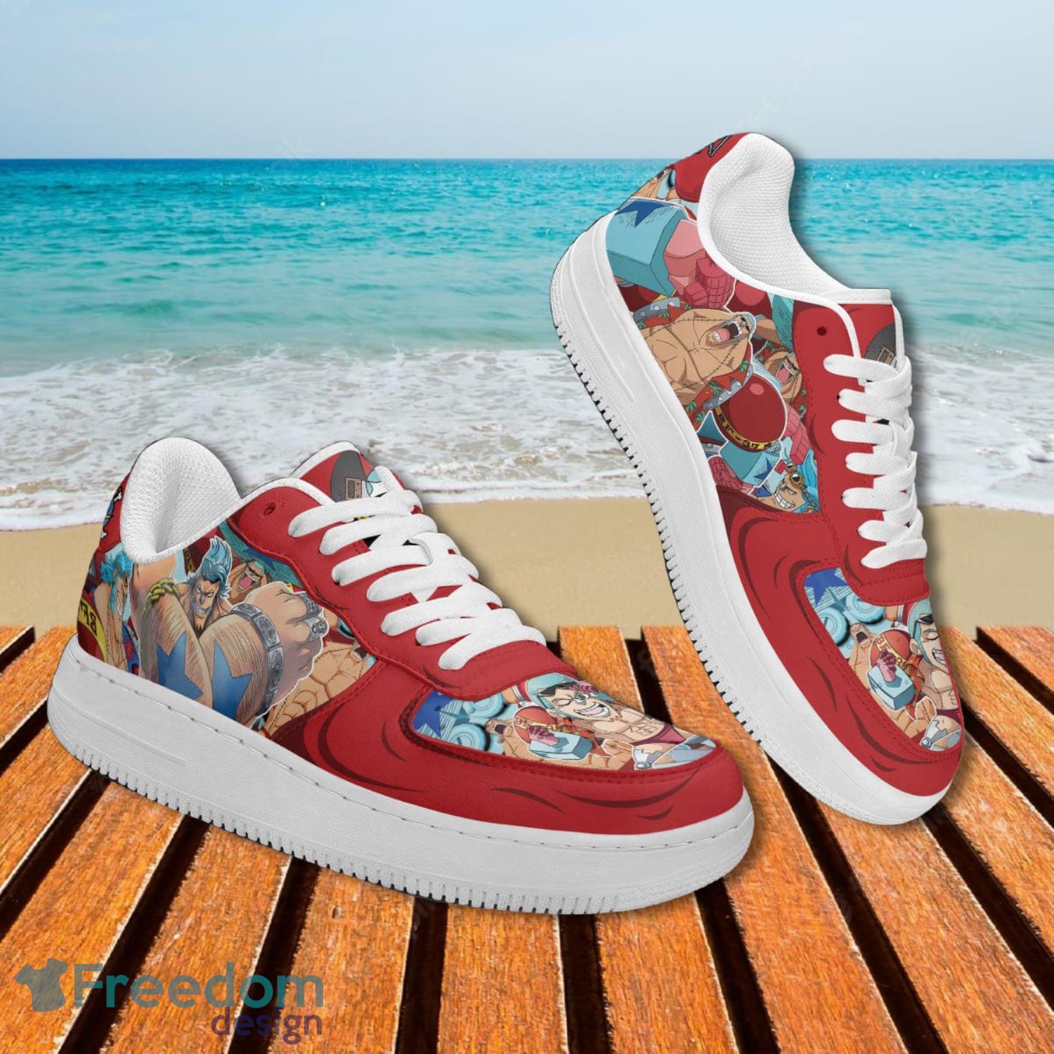 One Piece Franky Air Force Shoes Gift For Anime's Fans
