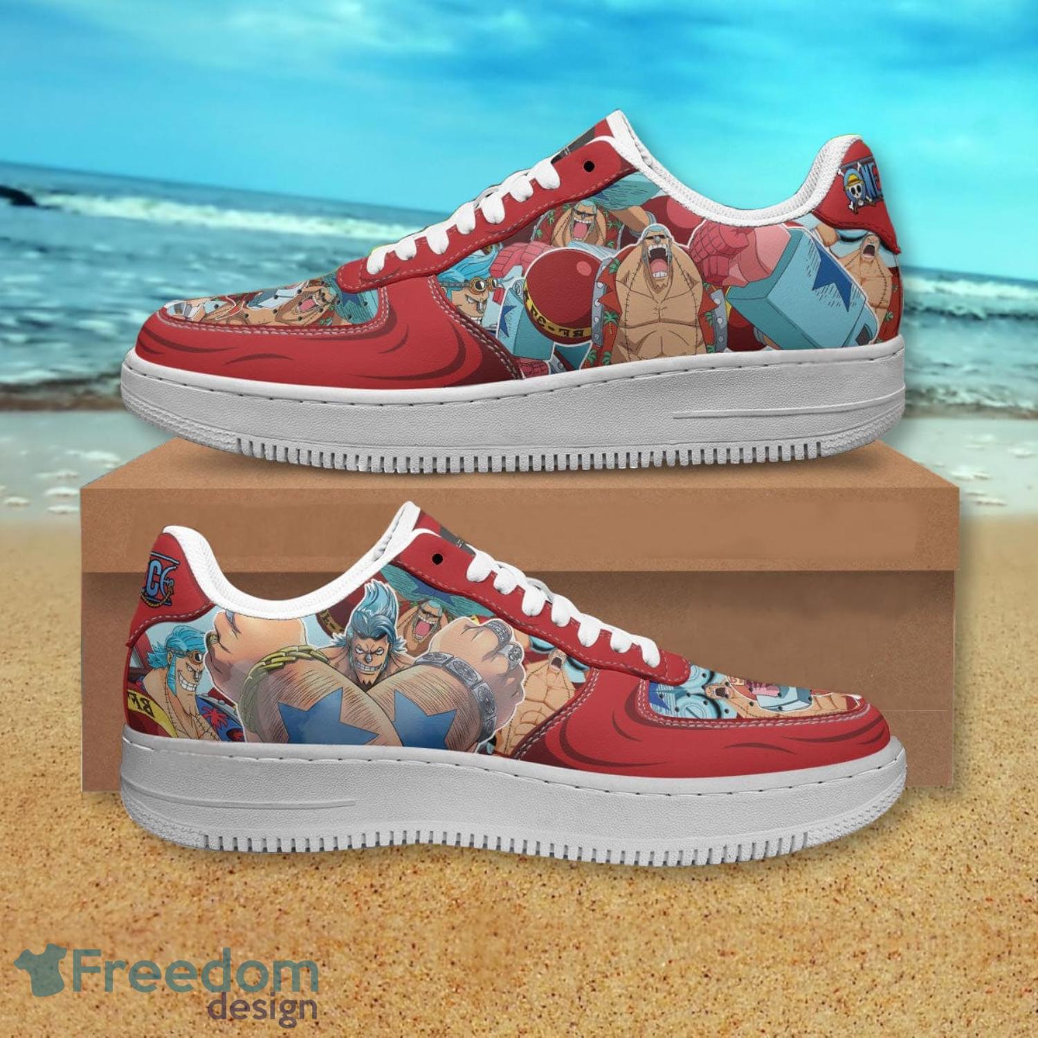 One Piece Franky Air Force Shoes Gift For Anime's Fans Product Photo 1