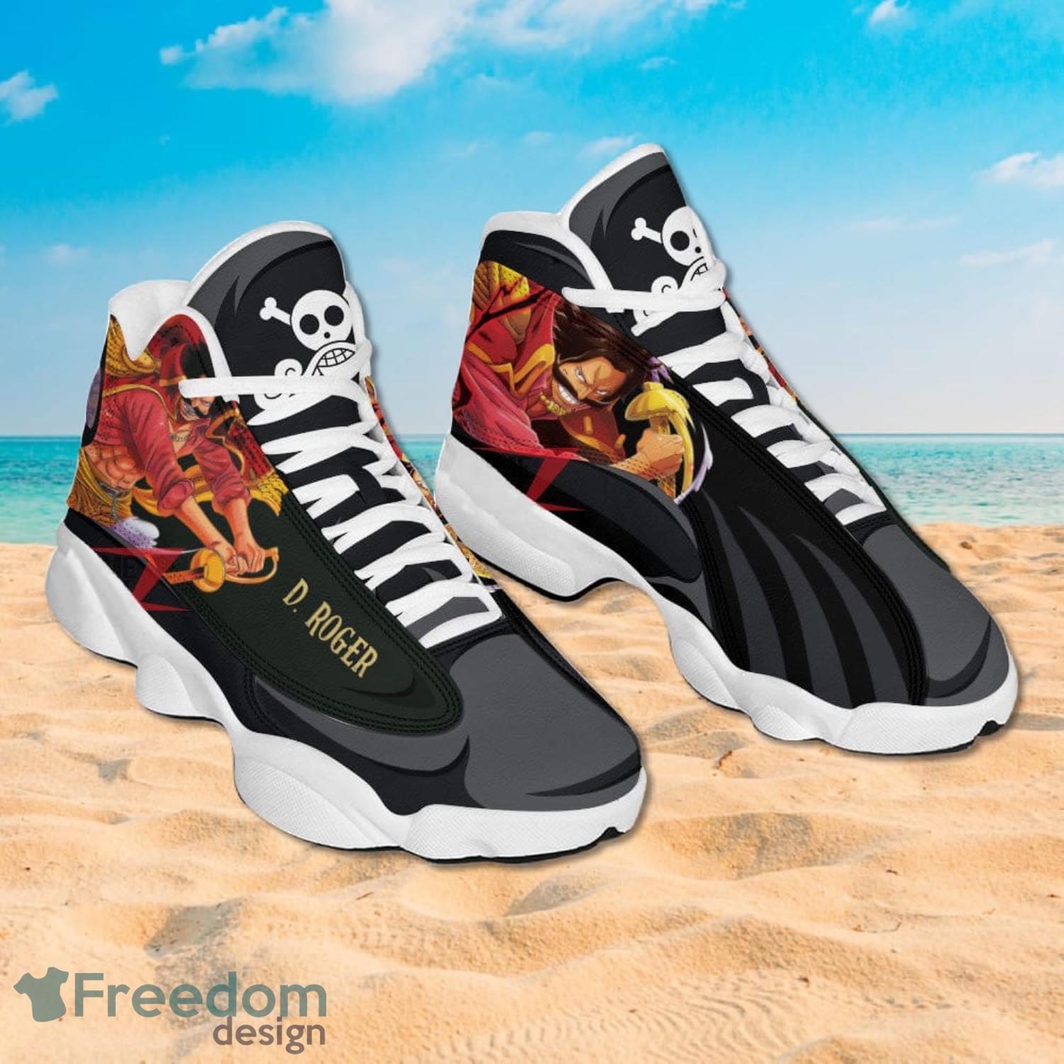 One Piece Gold D. Roger Jd13 Sneakers Anime Shoes Gift For Fans Product Photo 2