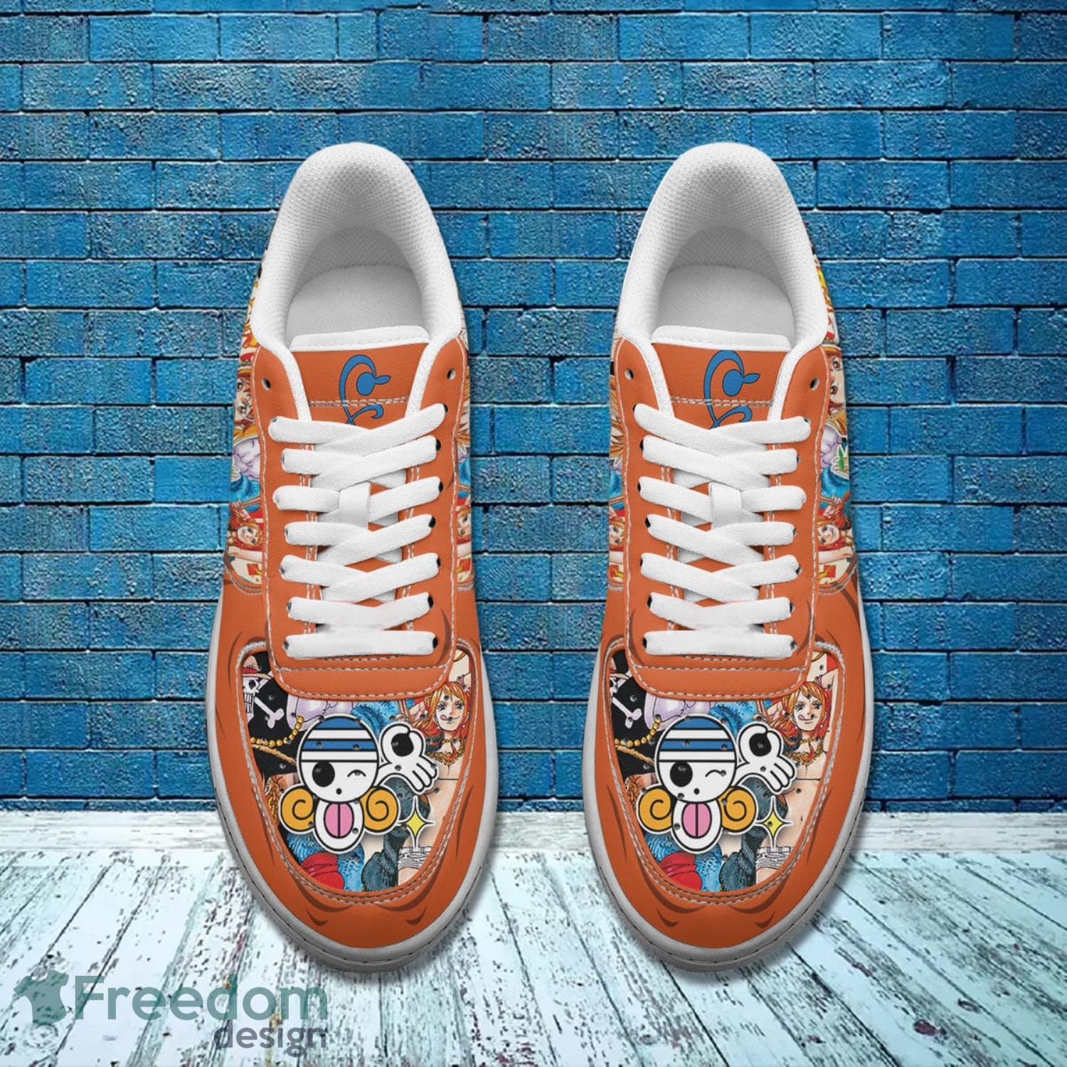 One Piece Nami Air Force Shoes Gift For Anime's Fans
