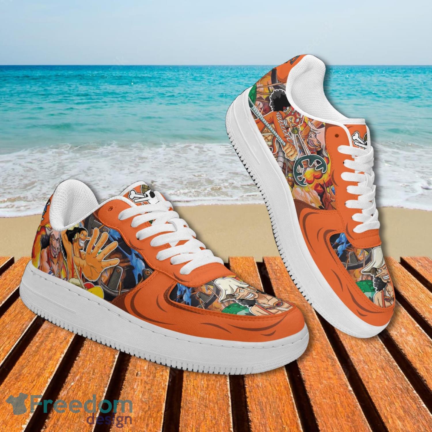 One Piece Usopp Air Force Shoes Gift For Anime's Fans