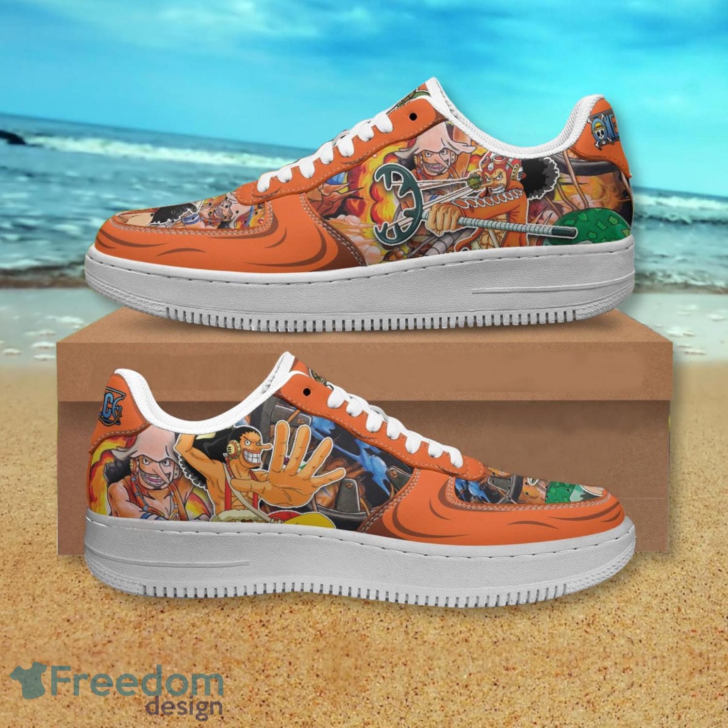One Piece Usopp Air Force Shoes Gift For Anime's Fans Product Photo 1