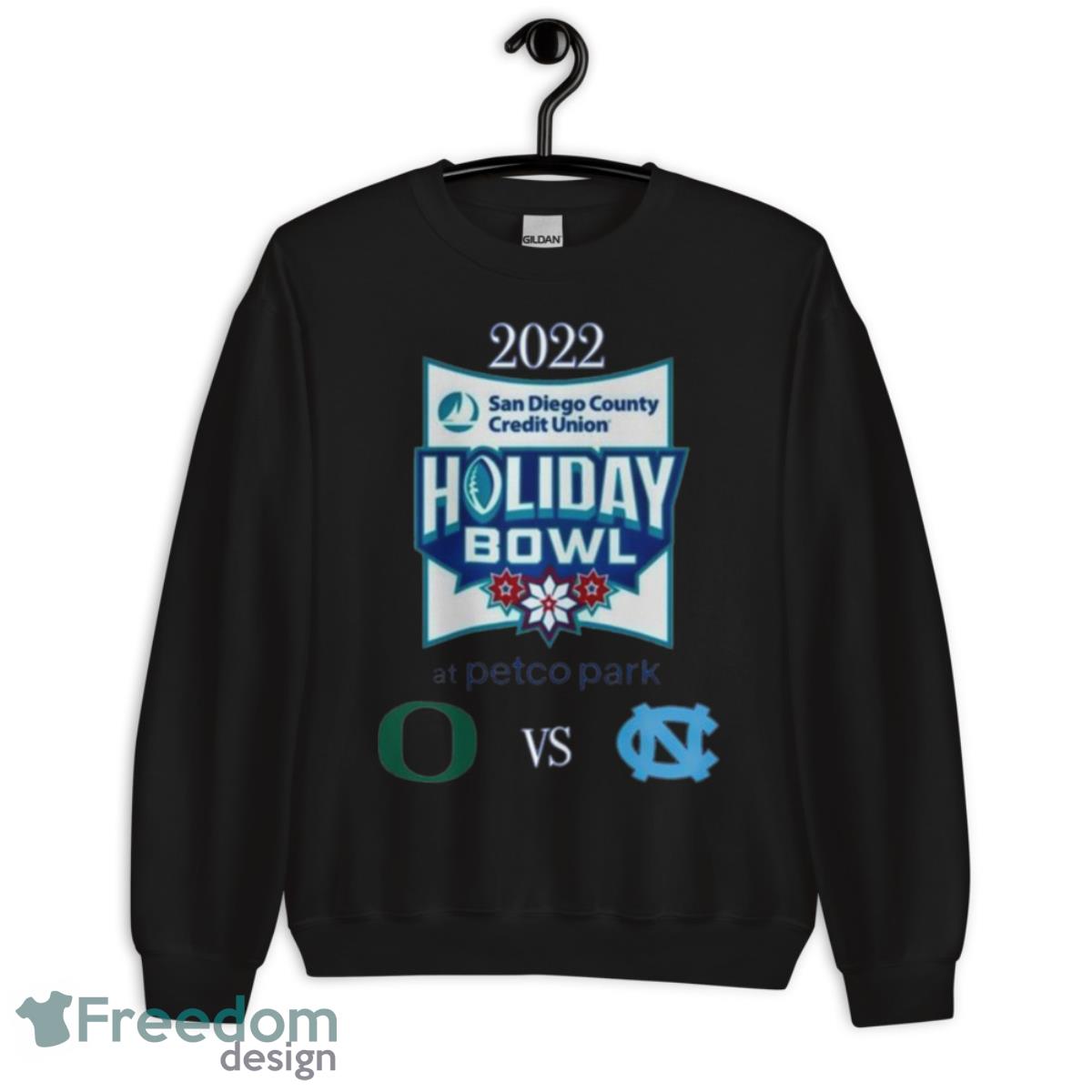 Oregon vs North Carolina 2022 SDCCU Holiday Bowl shirt - Unisex Crewneck Sweatshirt Oregon vs North Carolina 2022 SDCCU Holiday Bowl shirt - Unisex Crewneck Sweatshirt