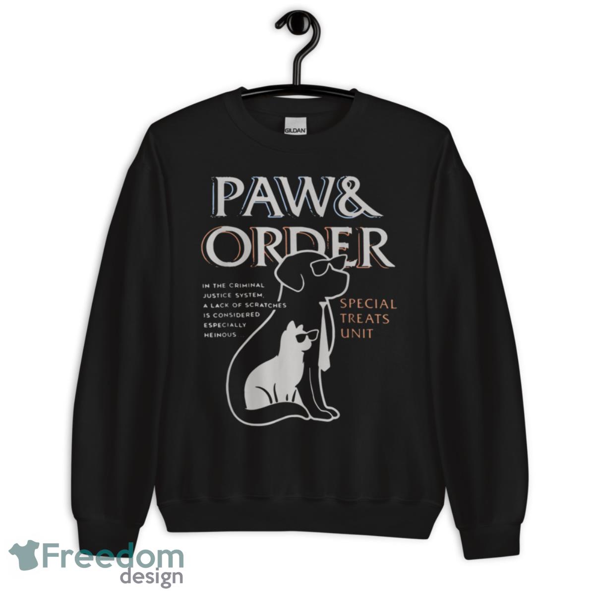 Paw And Order Special Feline Unit Pets Training Dog And Cat Shirt - Unisex Crewneck Sweatshirt Paw And Order Special Feline Unit Pets Training Dog And Cat Shirt - Unisex Crewneck Sweatshirt