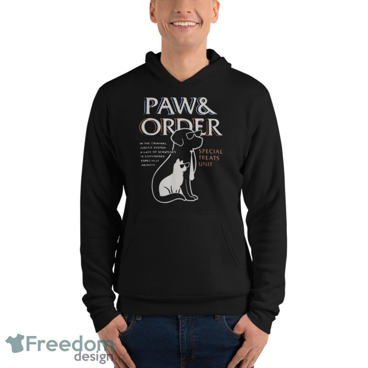 Paw And Order Special Feline Unit Pets Training Dog And Cat Shirt - Unisex Fleece Pullover Hoodie Paw And Order Special Feline Unit Pets Training Dog And Cat Shirt - Unisex Fleece Pullover Hoodie