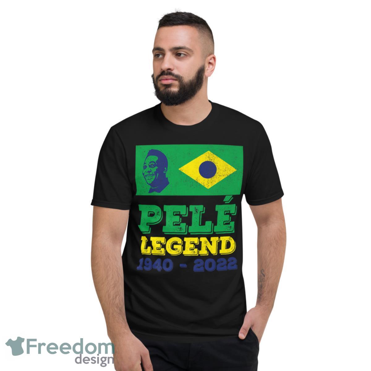 Pele Football Legend Shirt - Short Sleeve T-Shirt