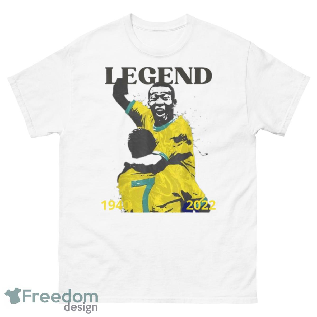 Pele Football Legend Shirt For Fan - 500 Men’s Classic Tee Gildan