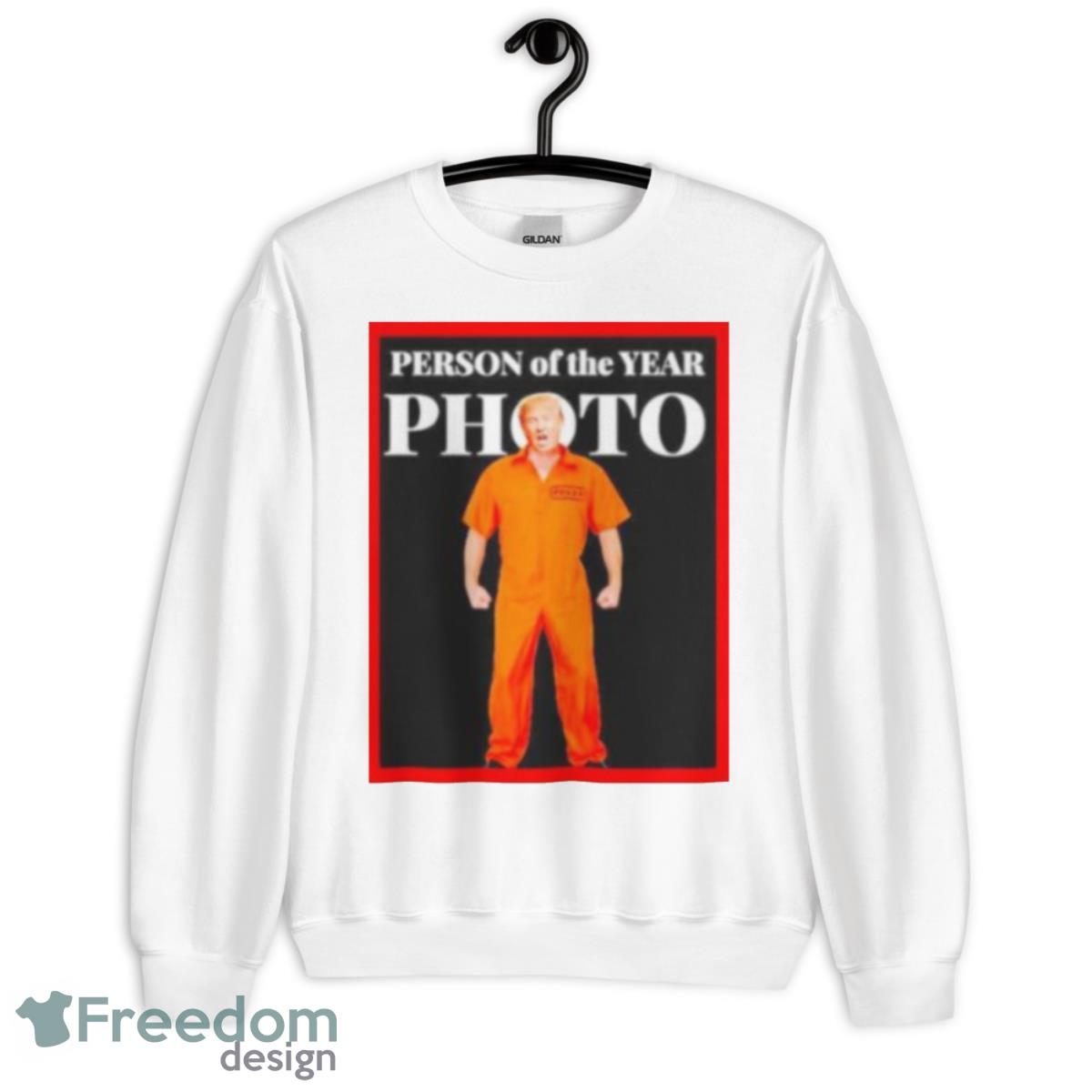 person of the year photo magazine Donald Trump shirt - Unisex Heavy Blend Crewneck Sweatshirt