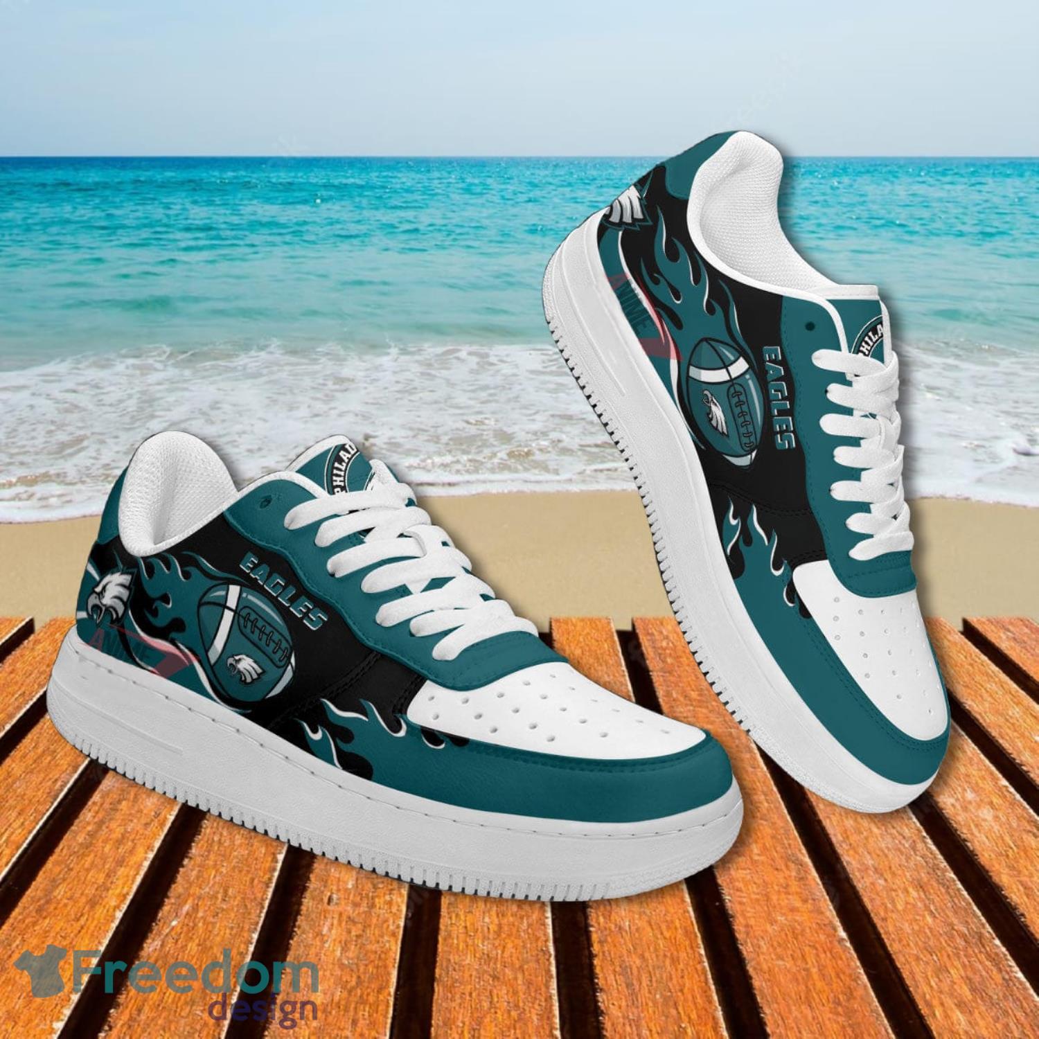 Philadelphia Eagles Ball NFL Air Force Shoes Gift For Fans