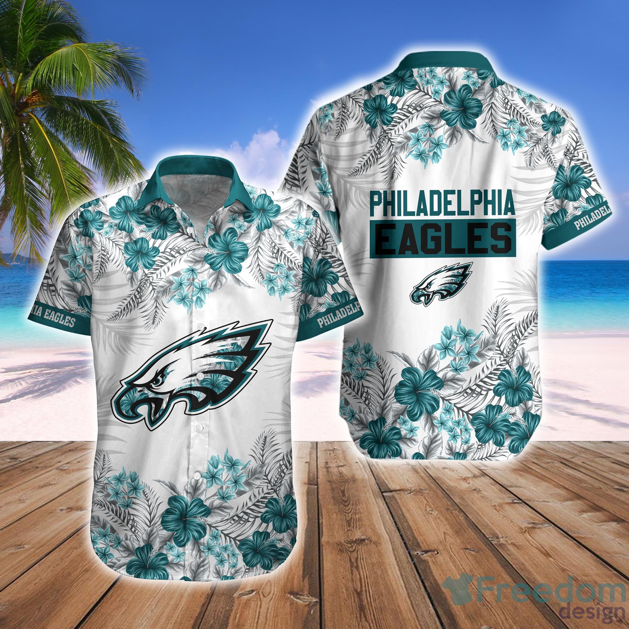 Philadelphia Eagles Flyers 76ers Phillies Hawaiian Shirt For Fans