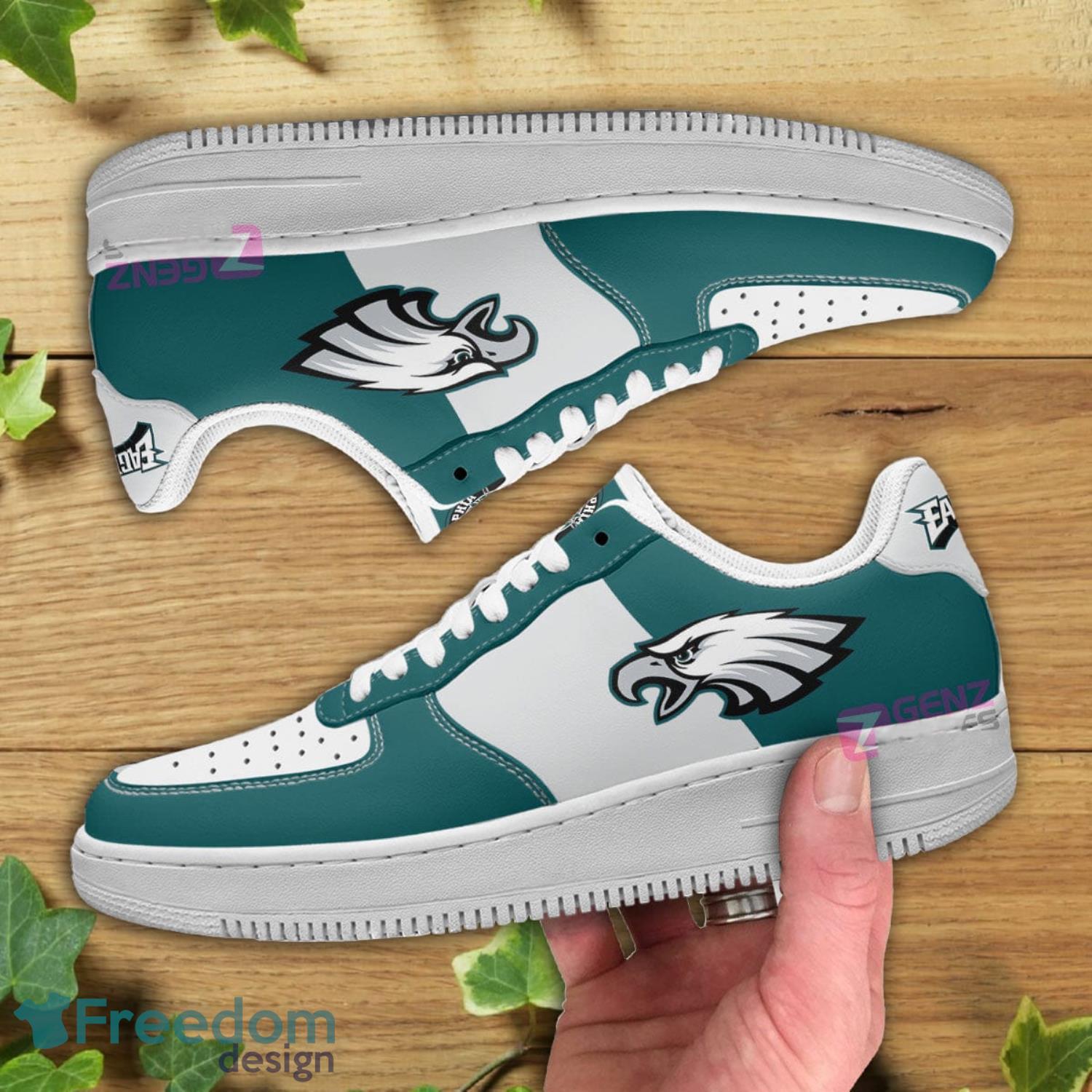 Philadelphia Eagles NFL Special Air Force Shoes Gift For Fans Product Photo 2