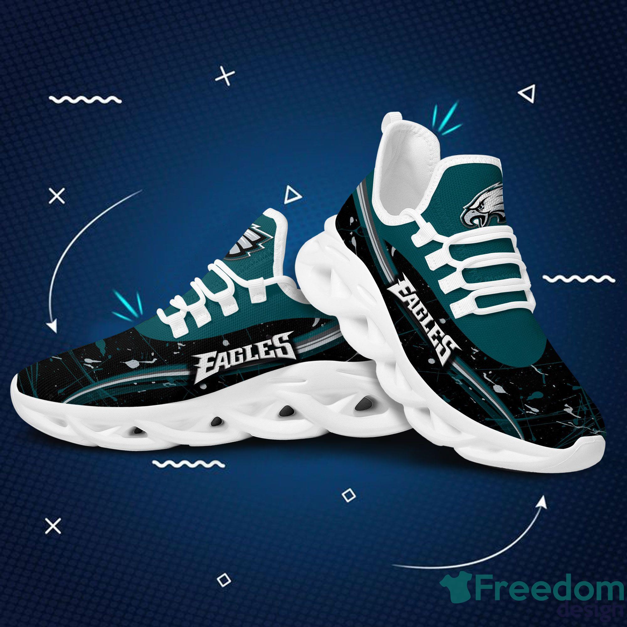 Two Colors Trending Lovely Philadelphia Eagles Sneakers – Best