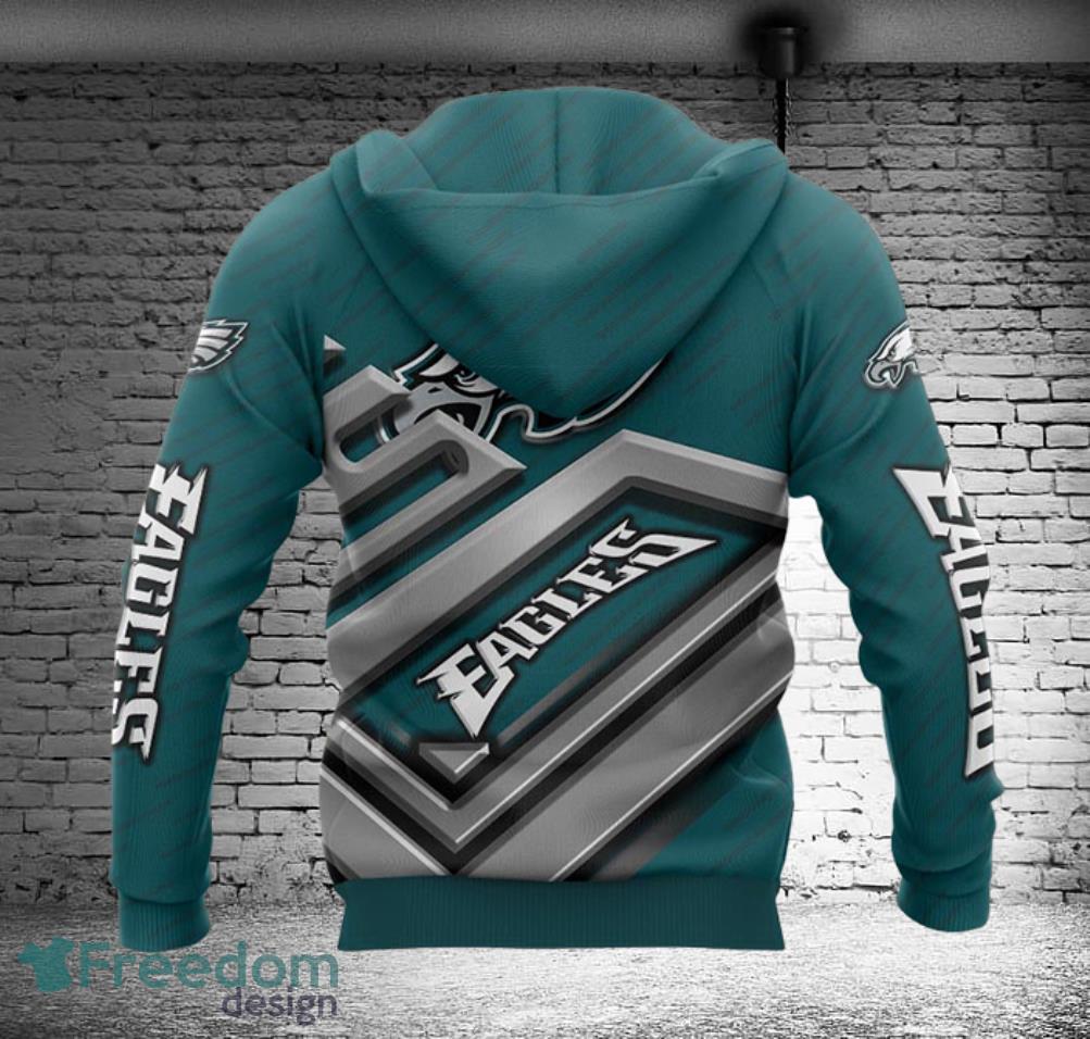 Philadelphia Eagles Zip Up Hoodies Full Over Print Product Photo 2