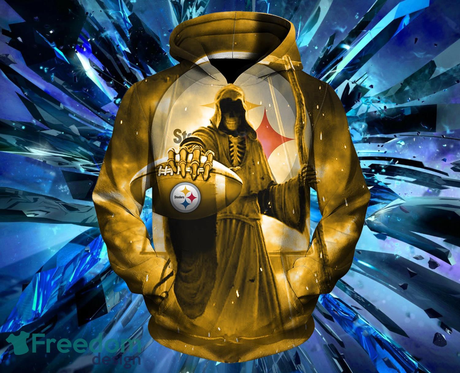 Pittsburgh Steelers Death Hoodies Full Over Print Product Photo 1