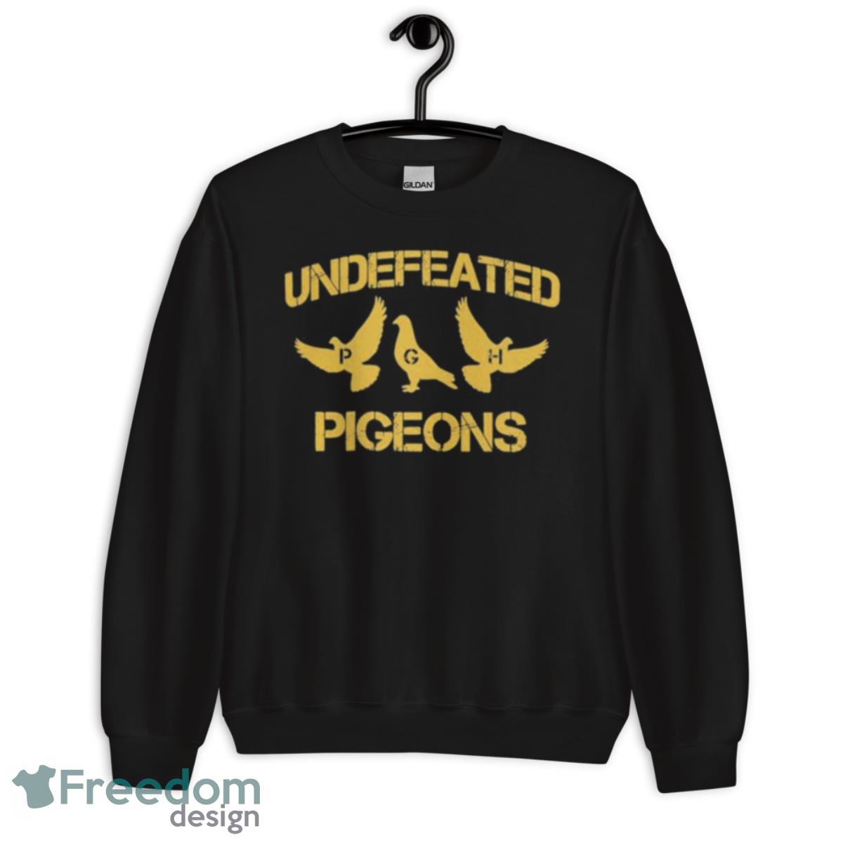 Pittsburgh Undefeated Pigeons Shirt image Pittsburgh Undefeated Pigeons Shirt - Unisex Crewneck Sweatshirt