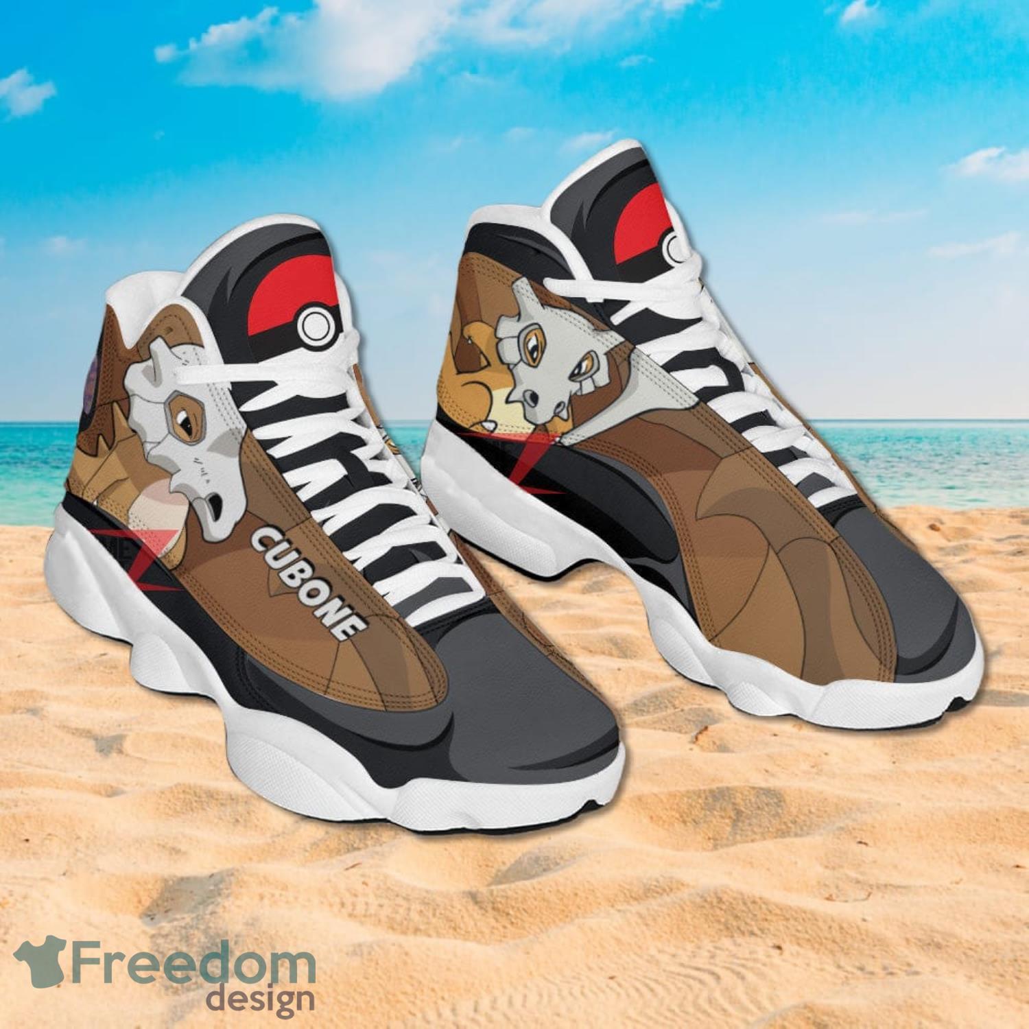 Pokemon Cubone Air Jordan 13 Sneakers Anime Shoes Gift For Fans Product Photo 2