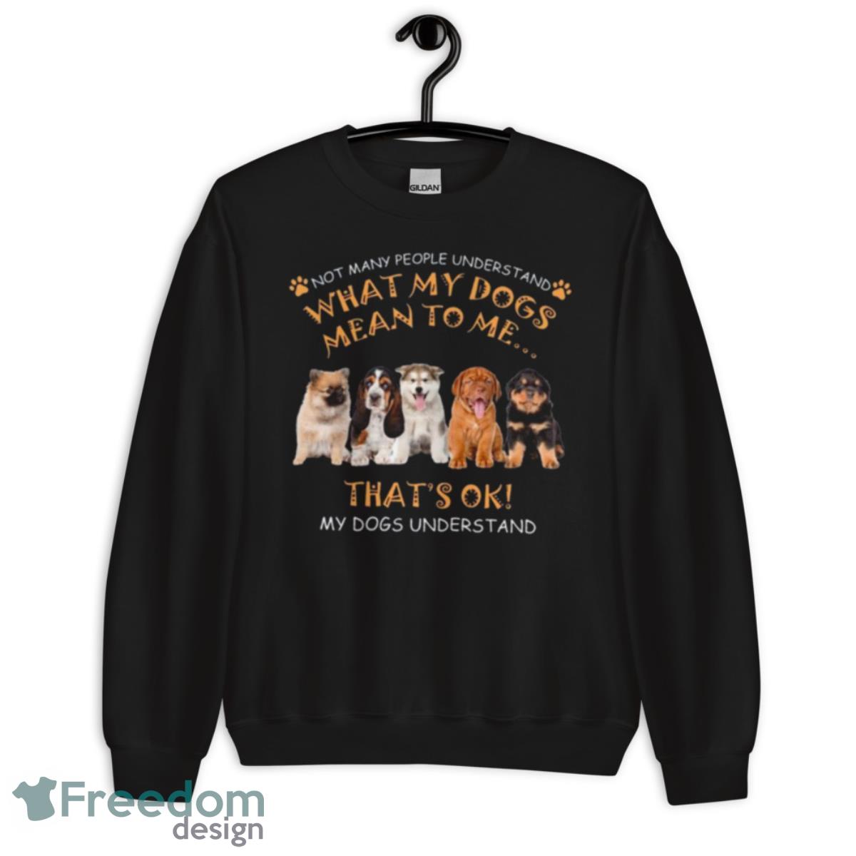 Puppy Dog Shirt image Puppy Dog Shirt - Unisex Crewneck Sweatshirt