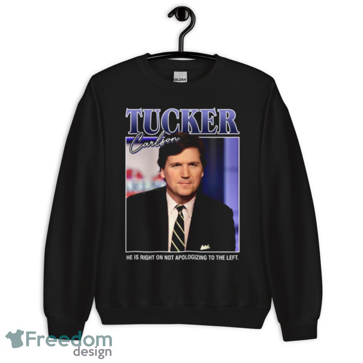 Retro Portrait Tucker Carlson shirt - Unisex Crewneck Sweatshirt Retro Portrait Tucker Carlson shirt - Unisex Crewneck Sweatshirt