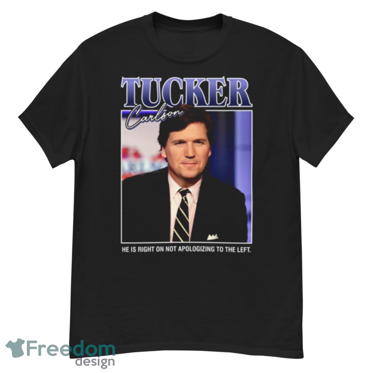 Retro Portrait Tucker Carlson shirt - G500 Men’s Classic T-Shirt