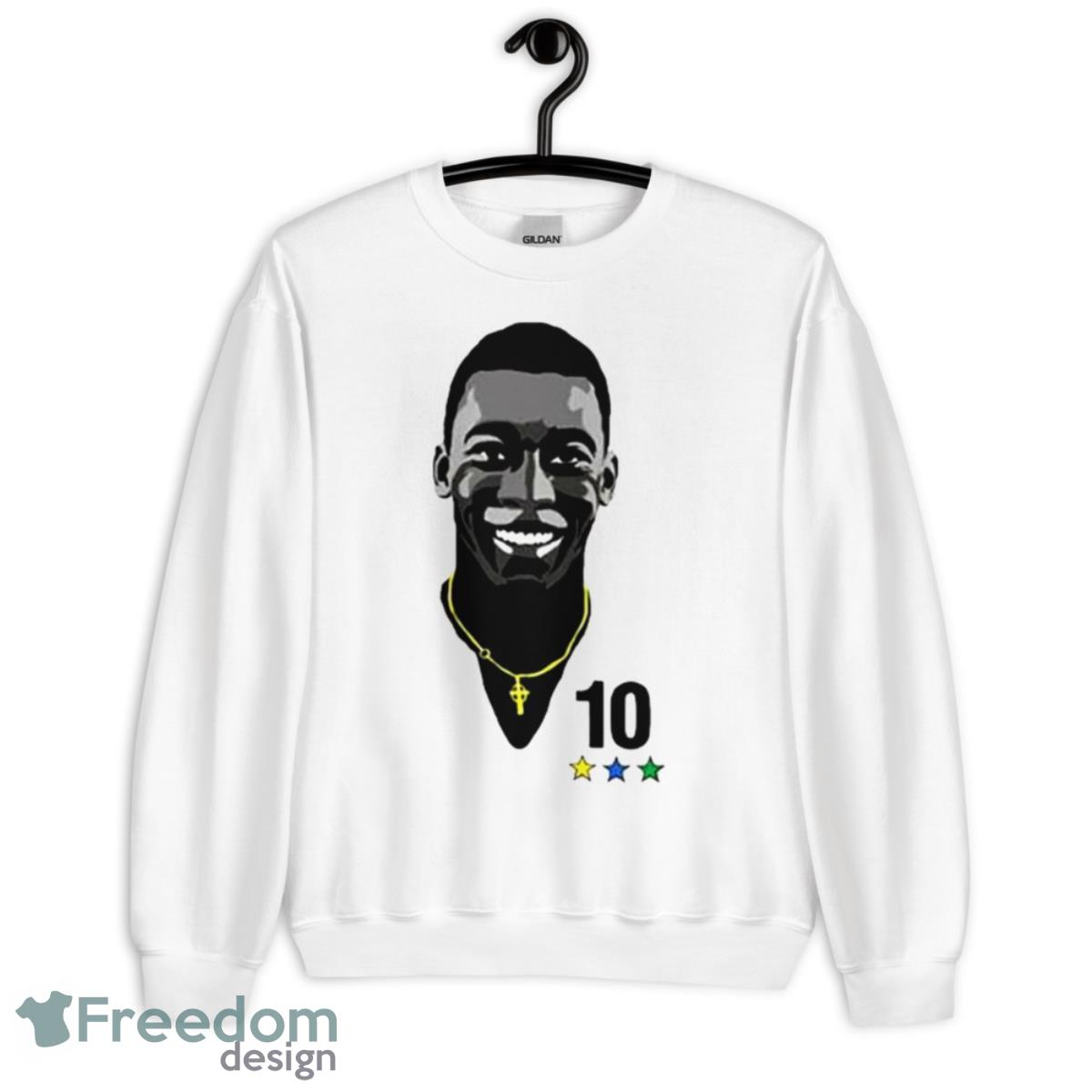 Rip Pele 1940 2022 Brazil shirt - Unisex Heavy Blend Crewneck Sweatshirt