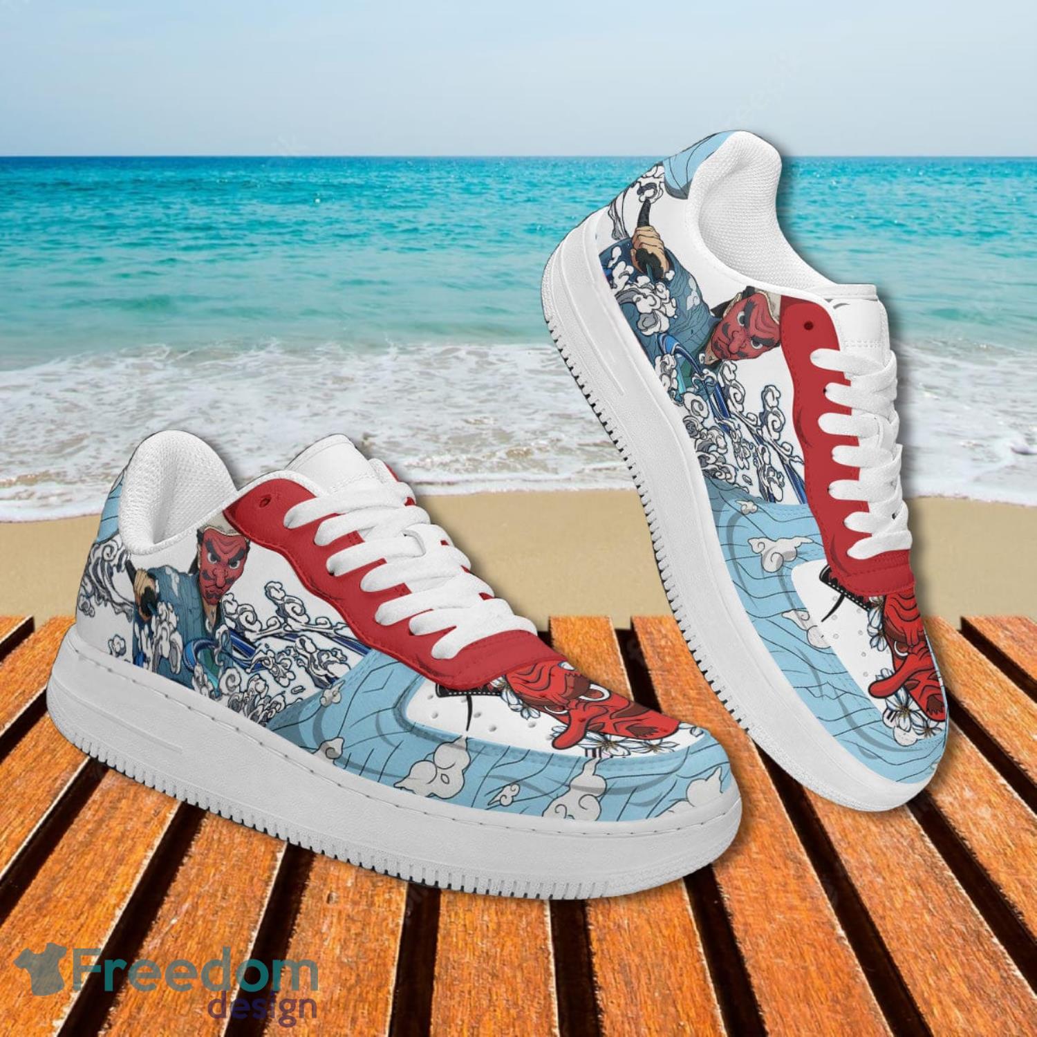 Sakonji Urokodaki Air Force Shoes Gift For Animes Fans Product Photo 2