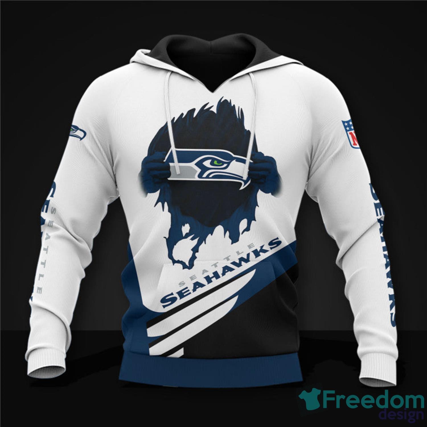 Seattle Seahawks NFL 3D Hoodie Men Women For Fans