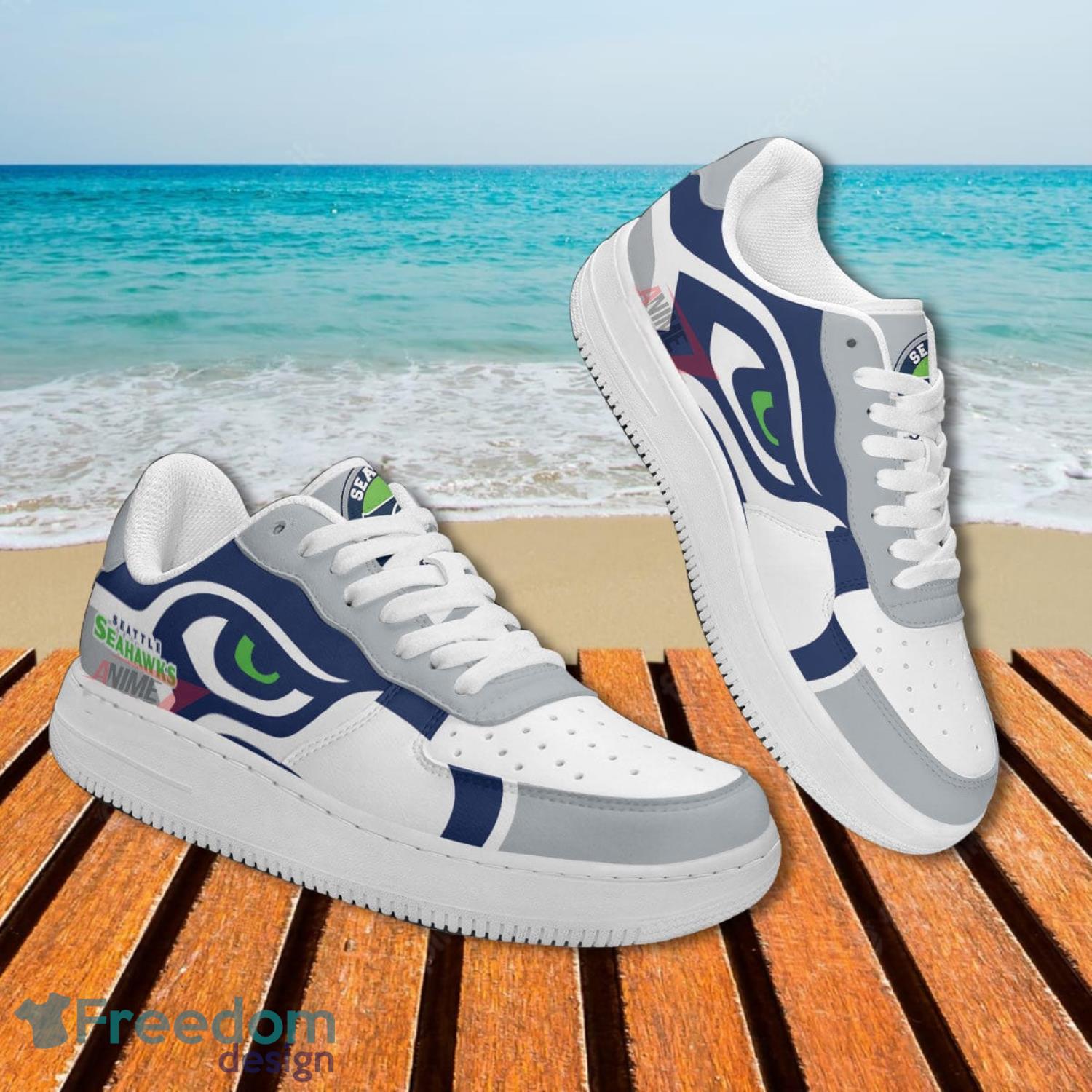 Seattle Seahawks Symbol NFL Air Force Shoes Gift For Fans