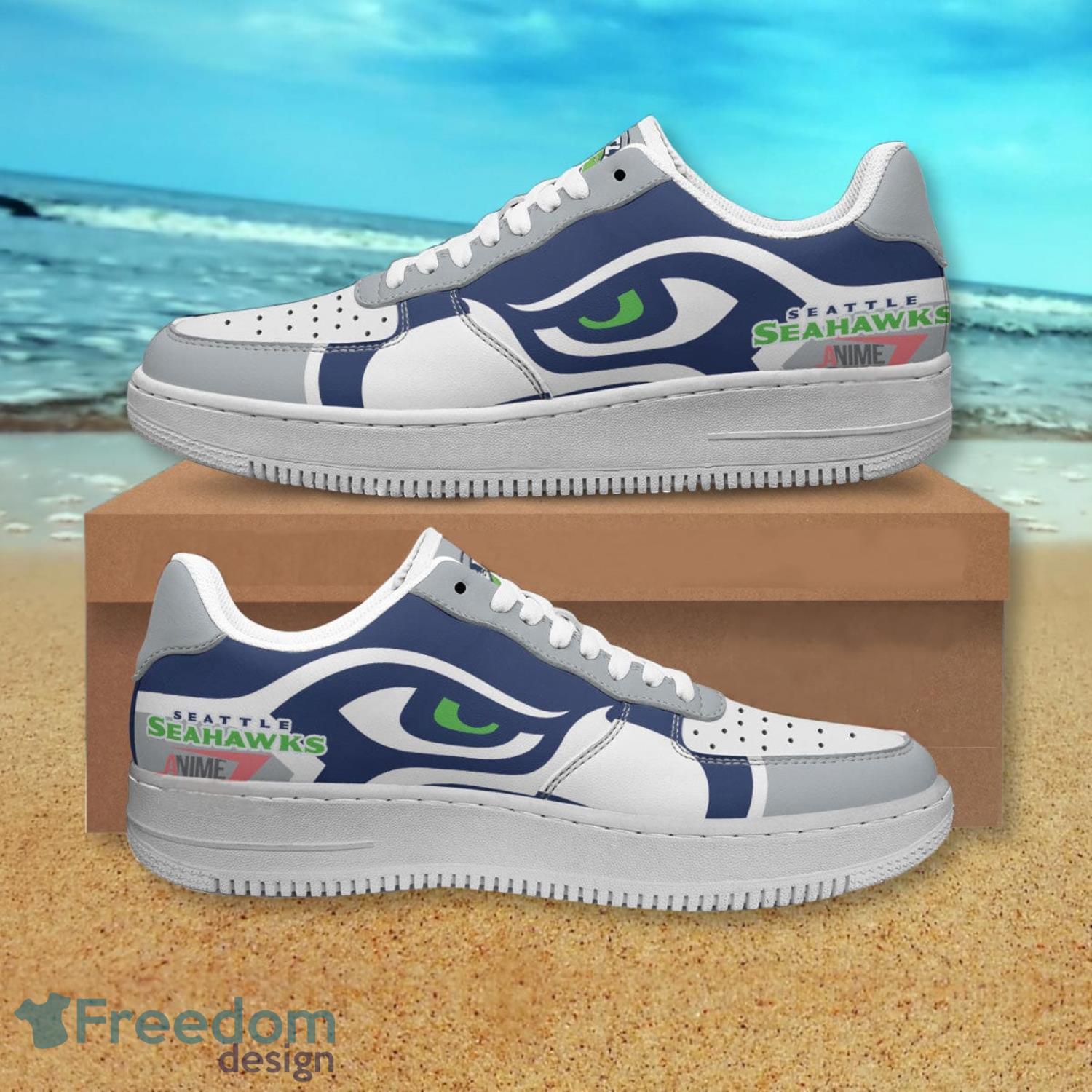 Seattle Seahawks Symbol NFL Air Force Shoes Gift For Fans Product Photo 1