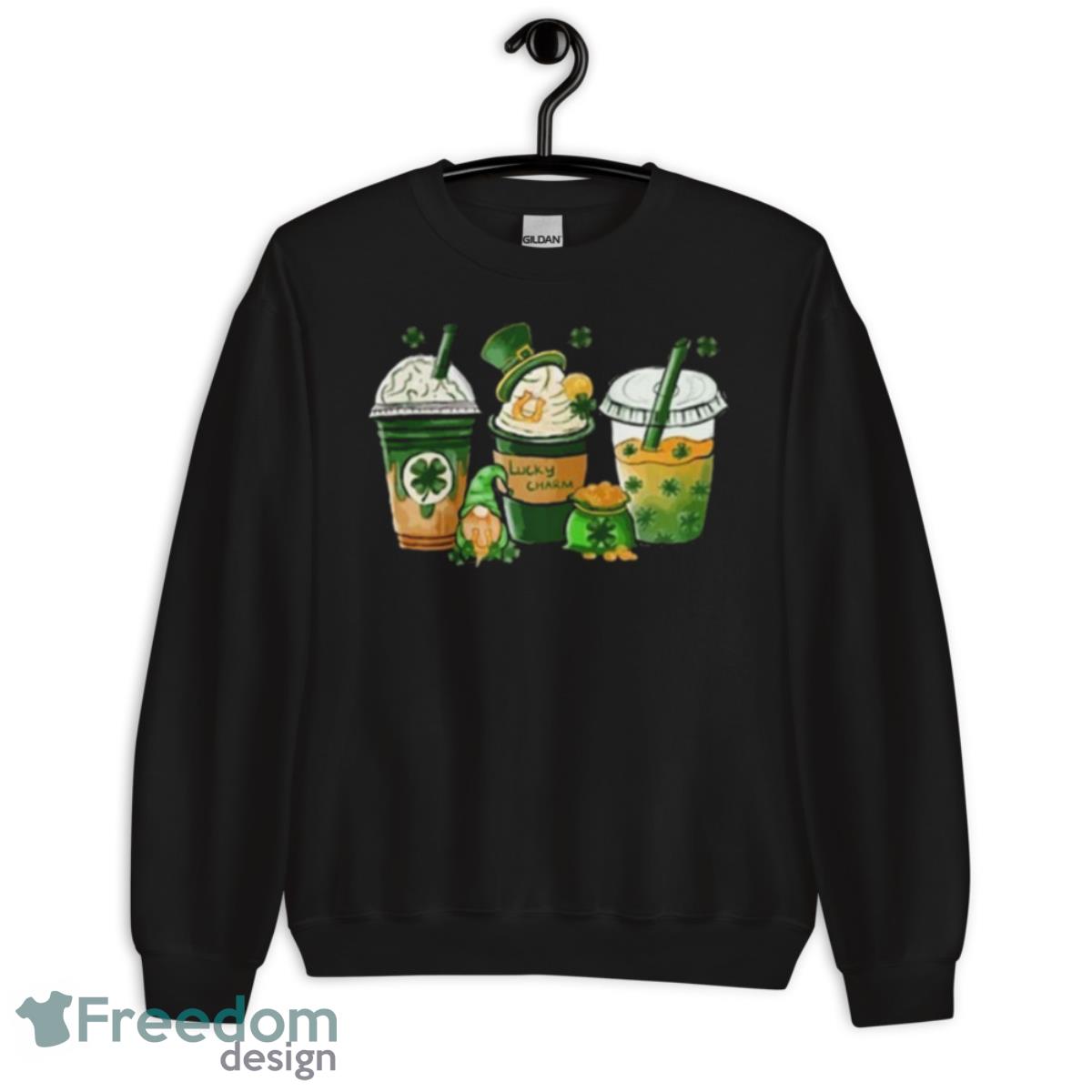 St. Patrick’s Day Coffee Lucky Latte Gift Shirt - Unisex Crewneck Sweatshirt St. Patrick’s Day Coffee Lucky Latte Gift Shirt - Unisex Crewneck Sweatshirt