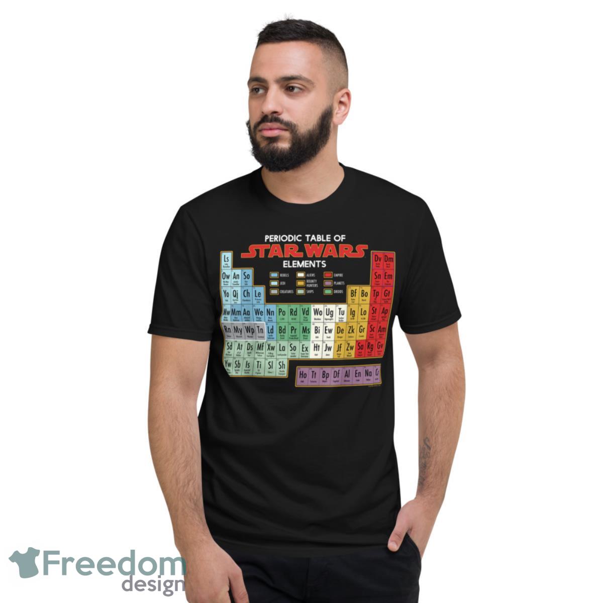 Star Wars Periodic Table of Elements Graphic Shirt - Short Sleeve T-Shirt