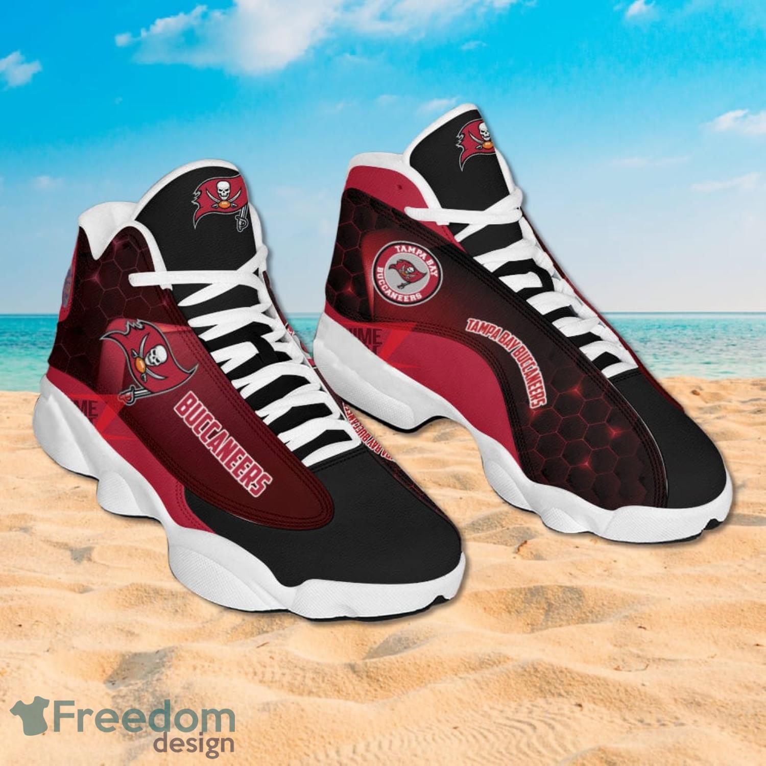 Tampa Bay Buccaneers Air Jordan 13 Sneakers Nfl Custom Sport Shoes Product Photo 2