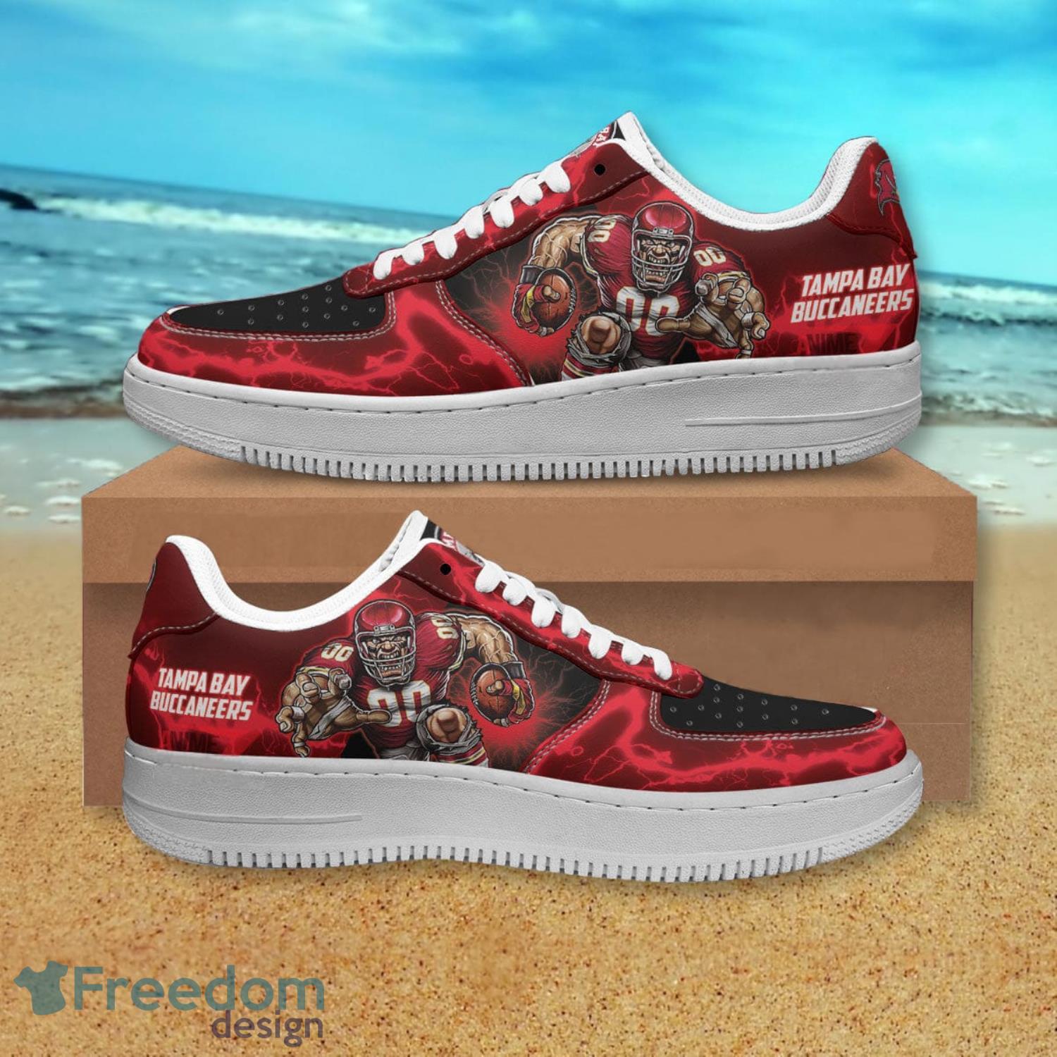 Tampa Bay Buccaneers NFL Air Force Shoes Gift For Fans Product Photo 1