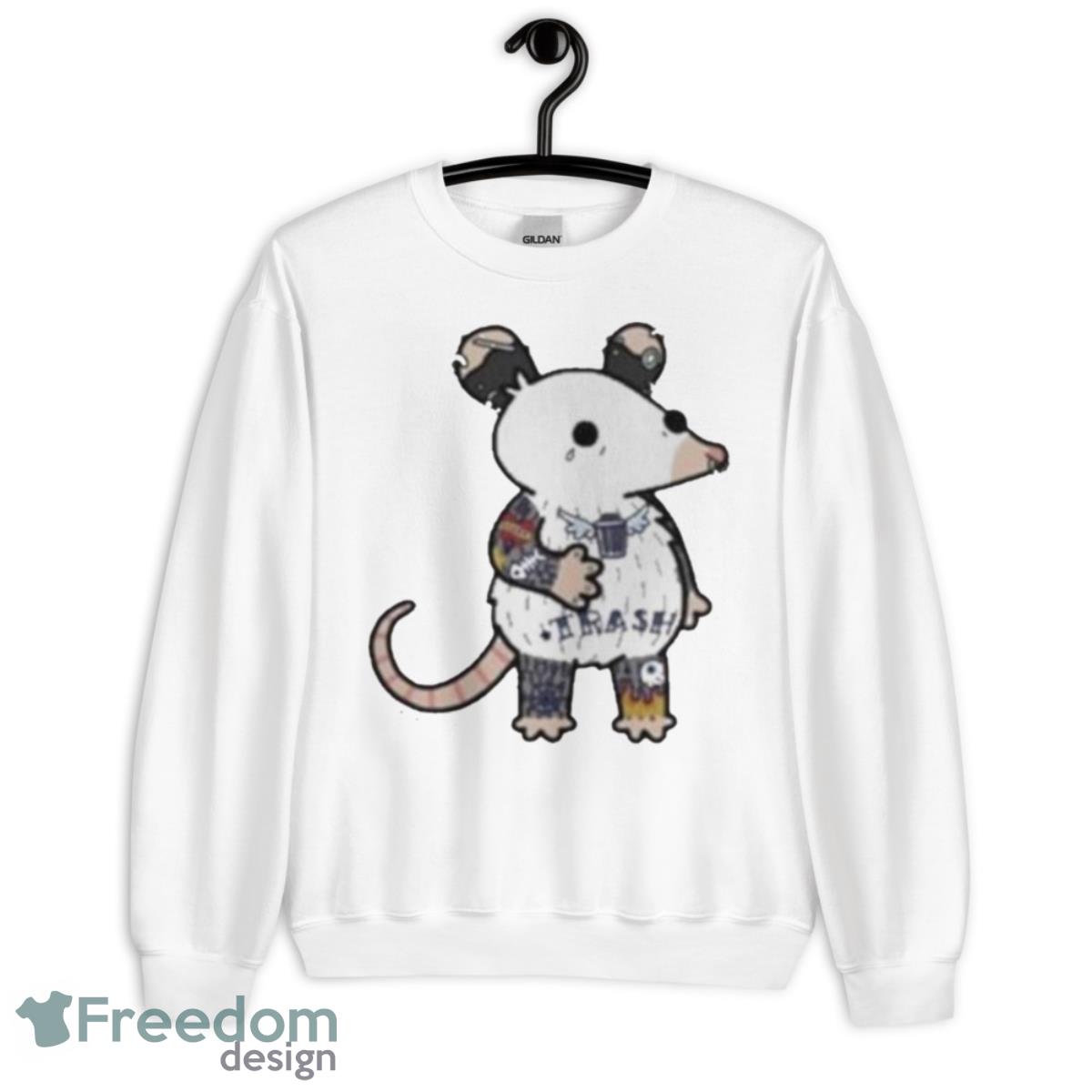 Tattoo possum shirt - Unisex Heavy Blend Crewneck Sweatshirt