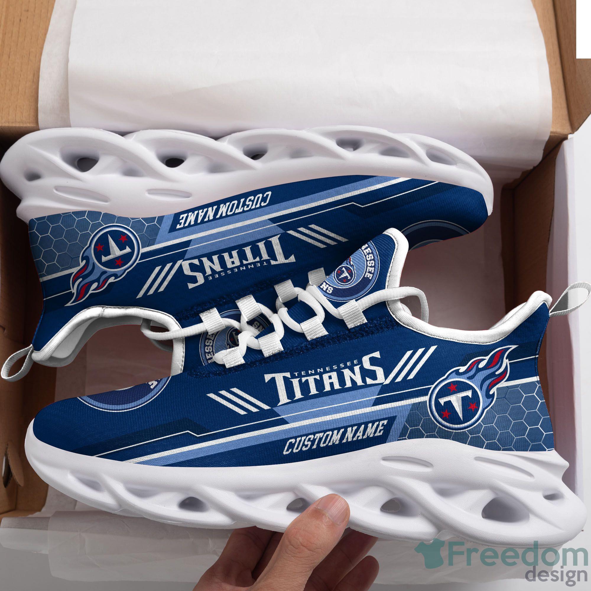 Tennessee Titans NFL New Clunky Sneakers Max Soul Shoes For Men