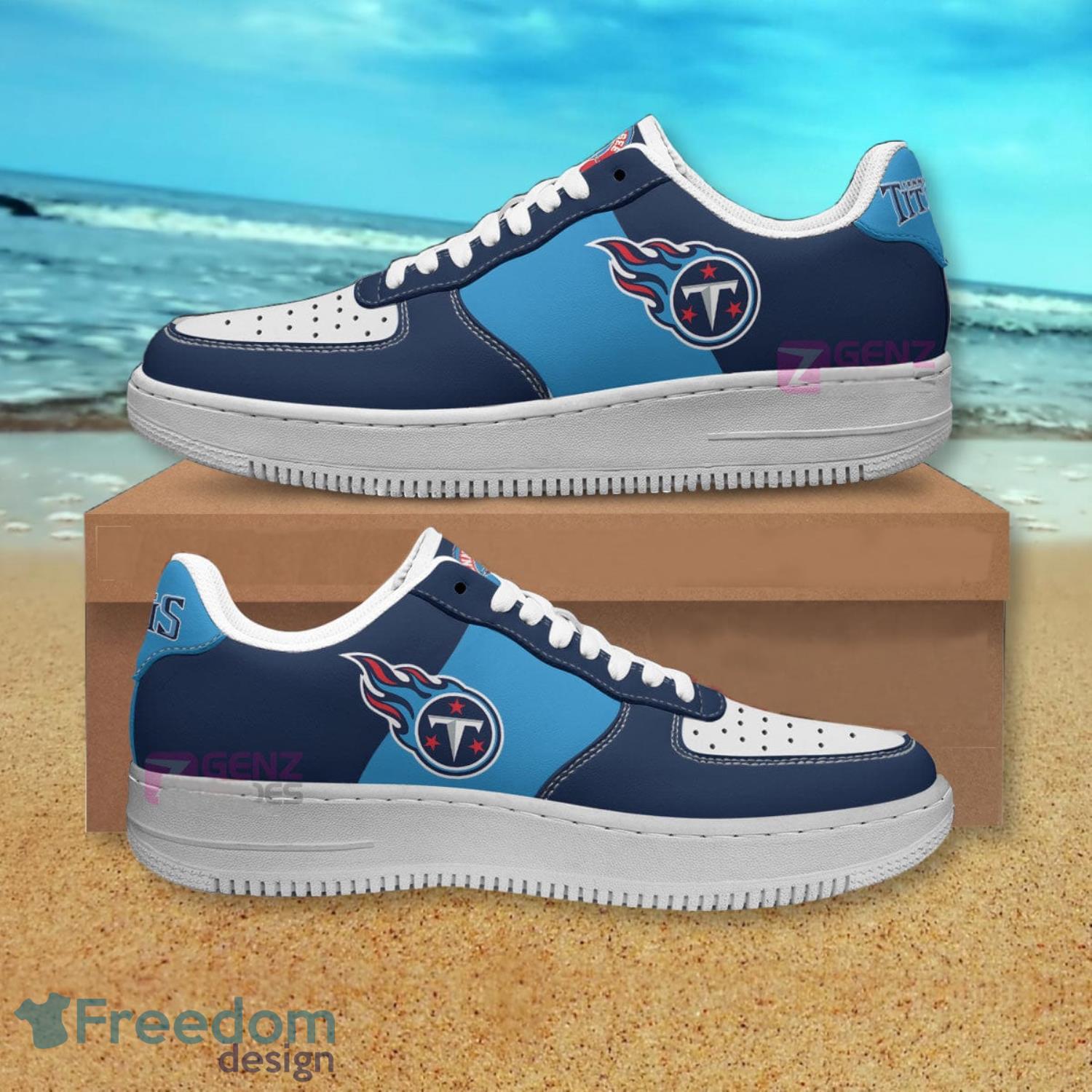 Tennessee Titans NFL Logo Air Force Shoes Gift For Fans Product Photo 1