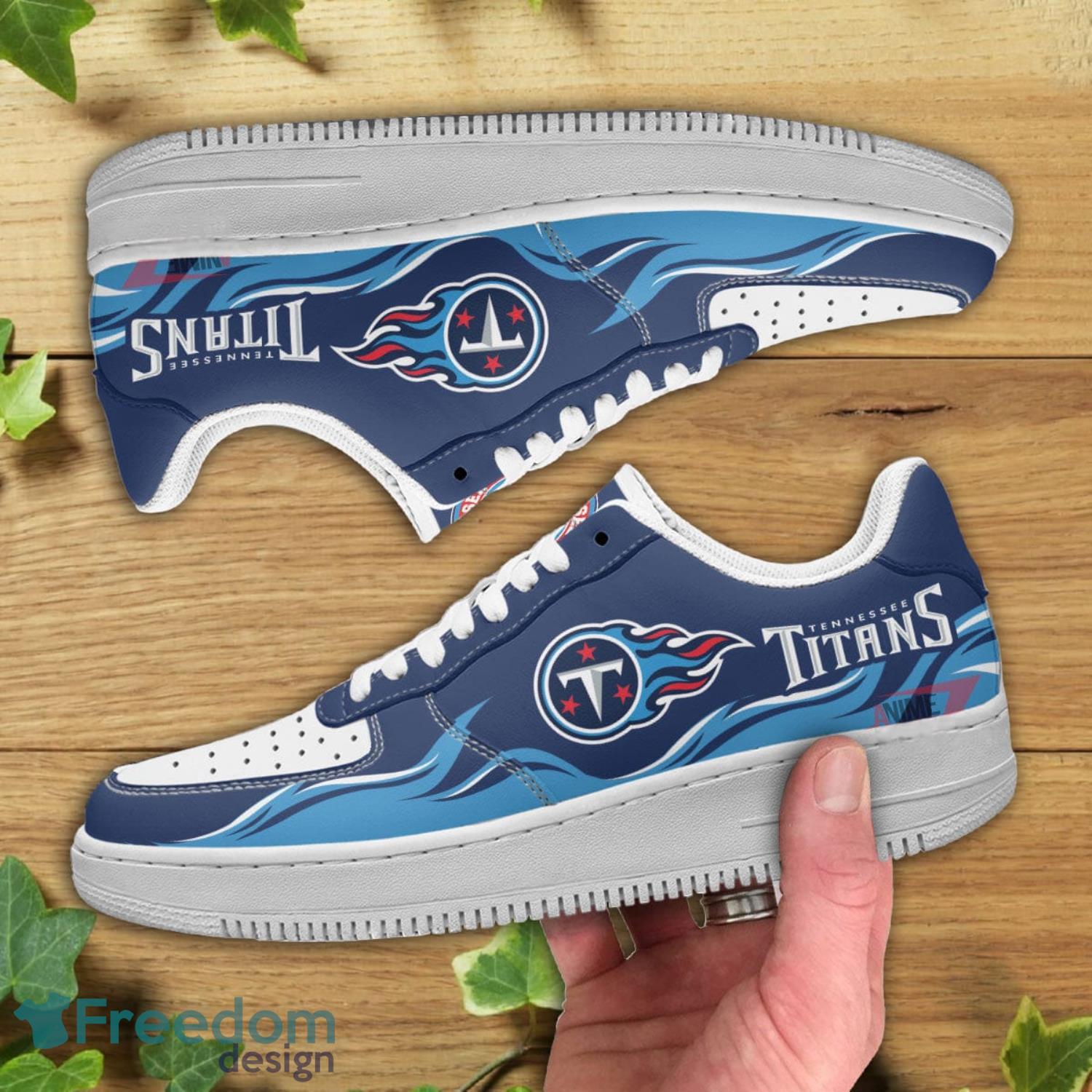 Tennessee Titans NFL Symbol Air Force Shoes Gift For Fans Product Photo 1