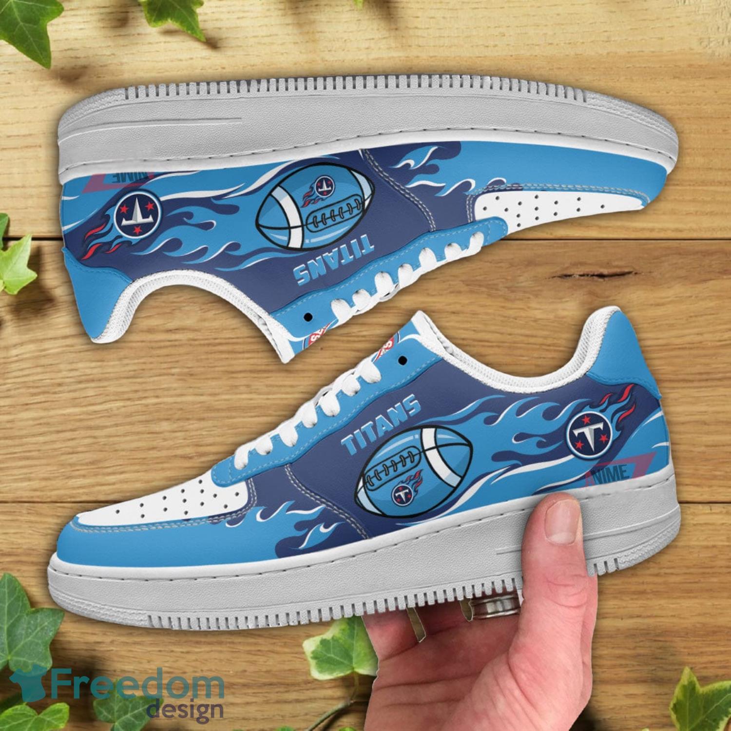 Tennessee Titans Team NFL Air Force Shoes Gift For Fans