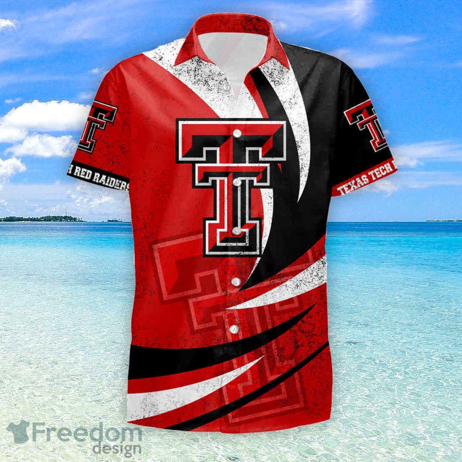 Texas Tech Red Raiders Ncaa Hawaii Summer Hawaiian Shirt And Short -  Freedomdesign