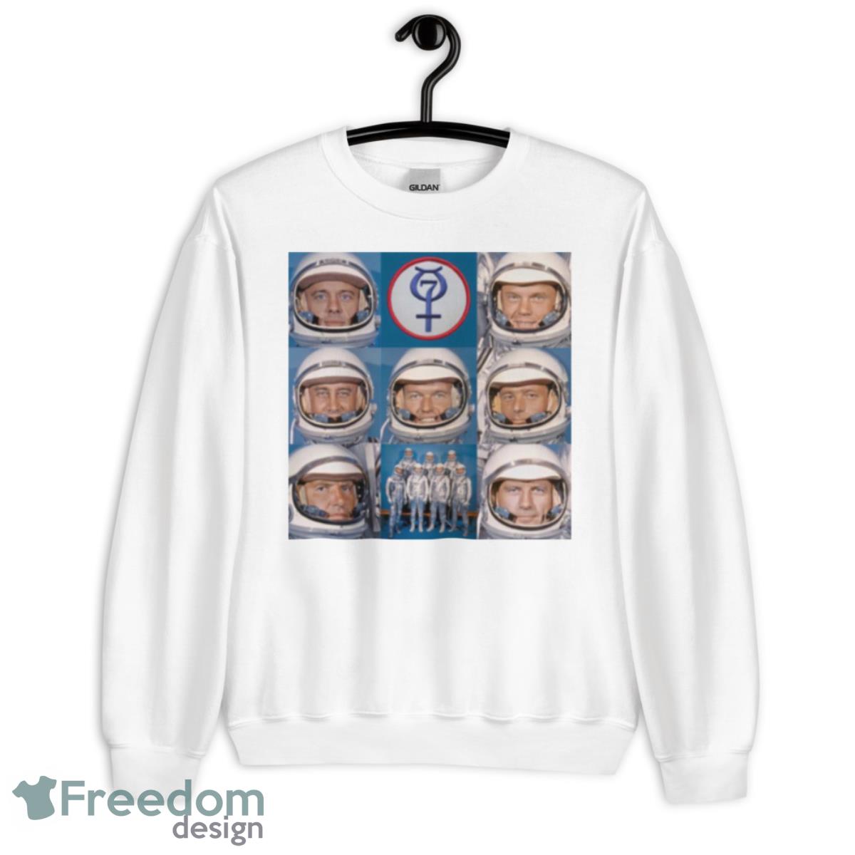 The Mercury Seven For The Project Mercury shirt - Unisex Heavy Blend Crewneck Sweatshirt