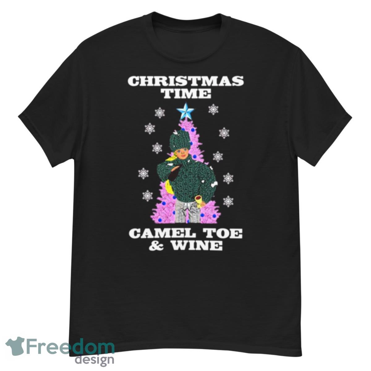 Time Camel Toe & Wine Rudefunny Christmas Christmas shirt - G500 Men’s Classic T-Shirt