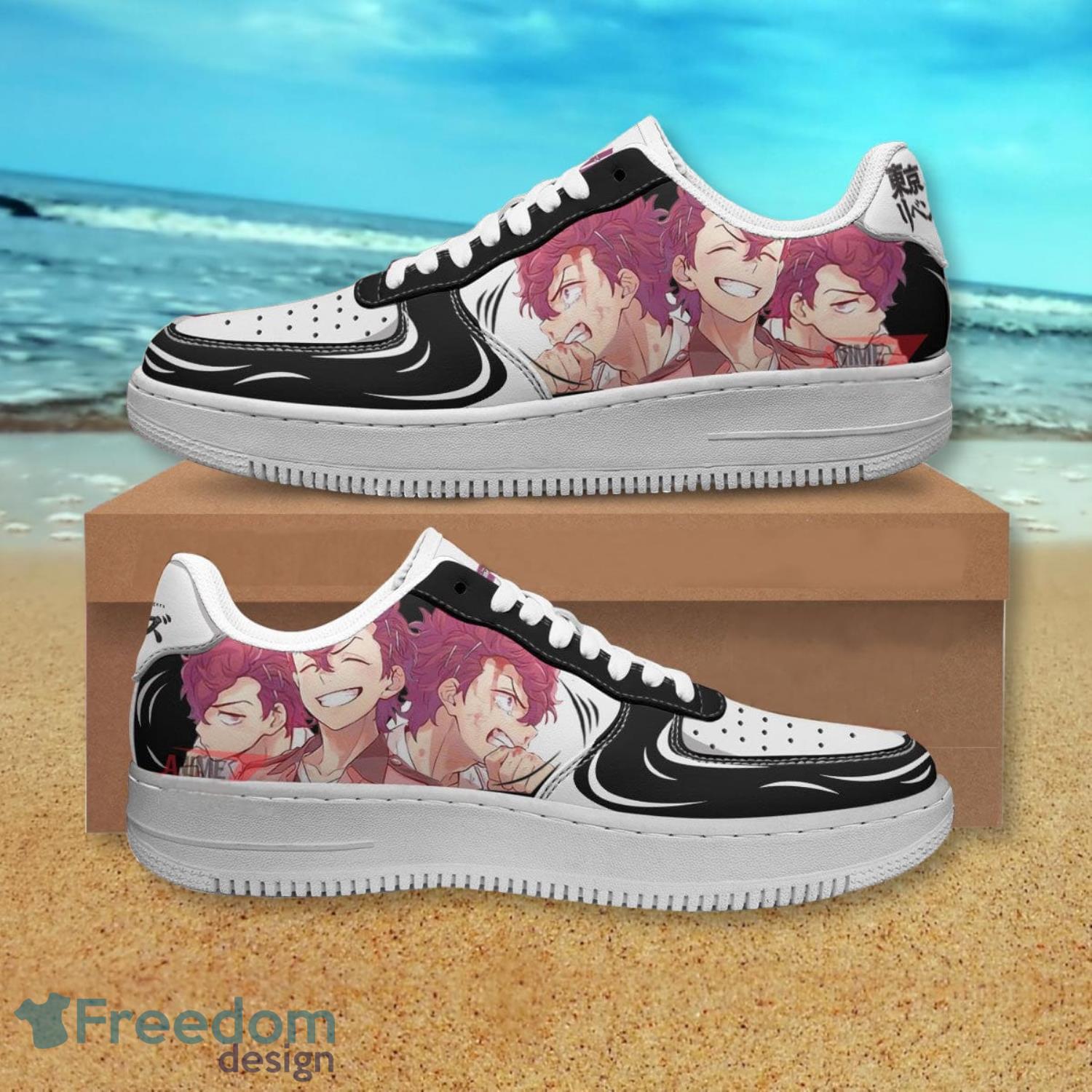 Tokyo Revengers Akkun Air Force Shoes Gift For Anime's Fans Product Photo 1