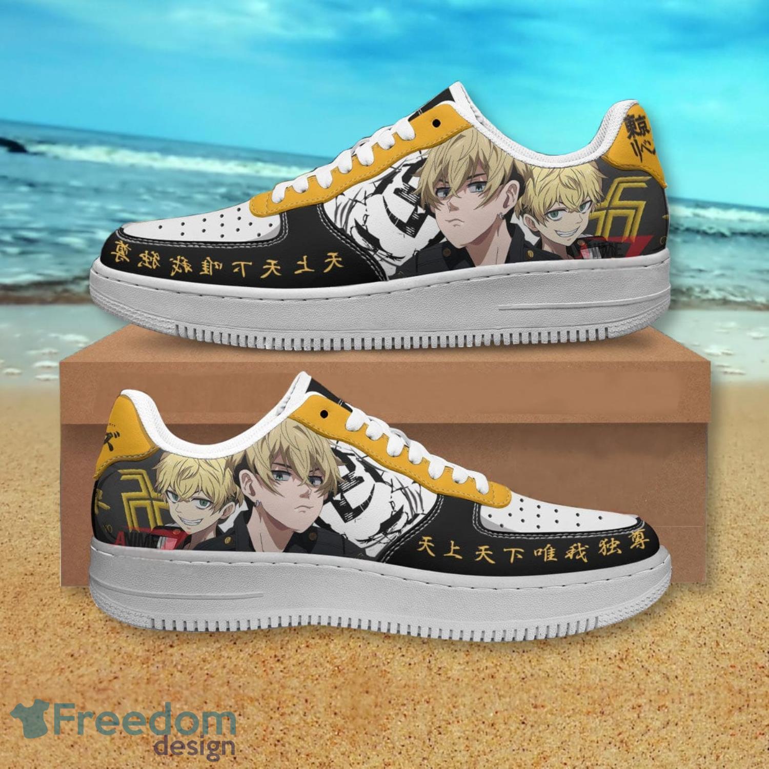 Tokyo Revengers Chifuyu Matsuno Air Force Shoes Gift For Anime's Fans Product Photo 1