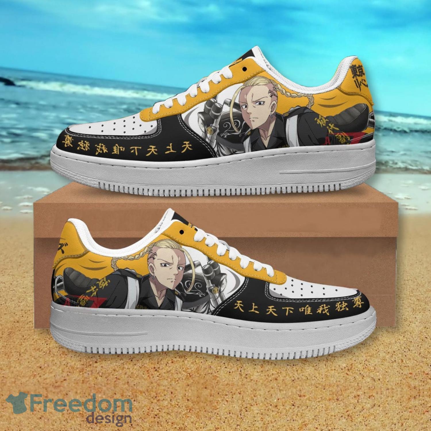 Tokyo Revengers Draken Air Force Shoes Gift For Anime's Fans Product Photo 1