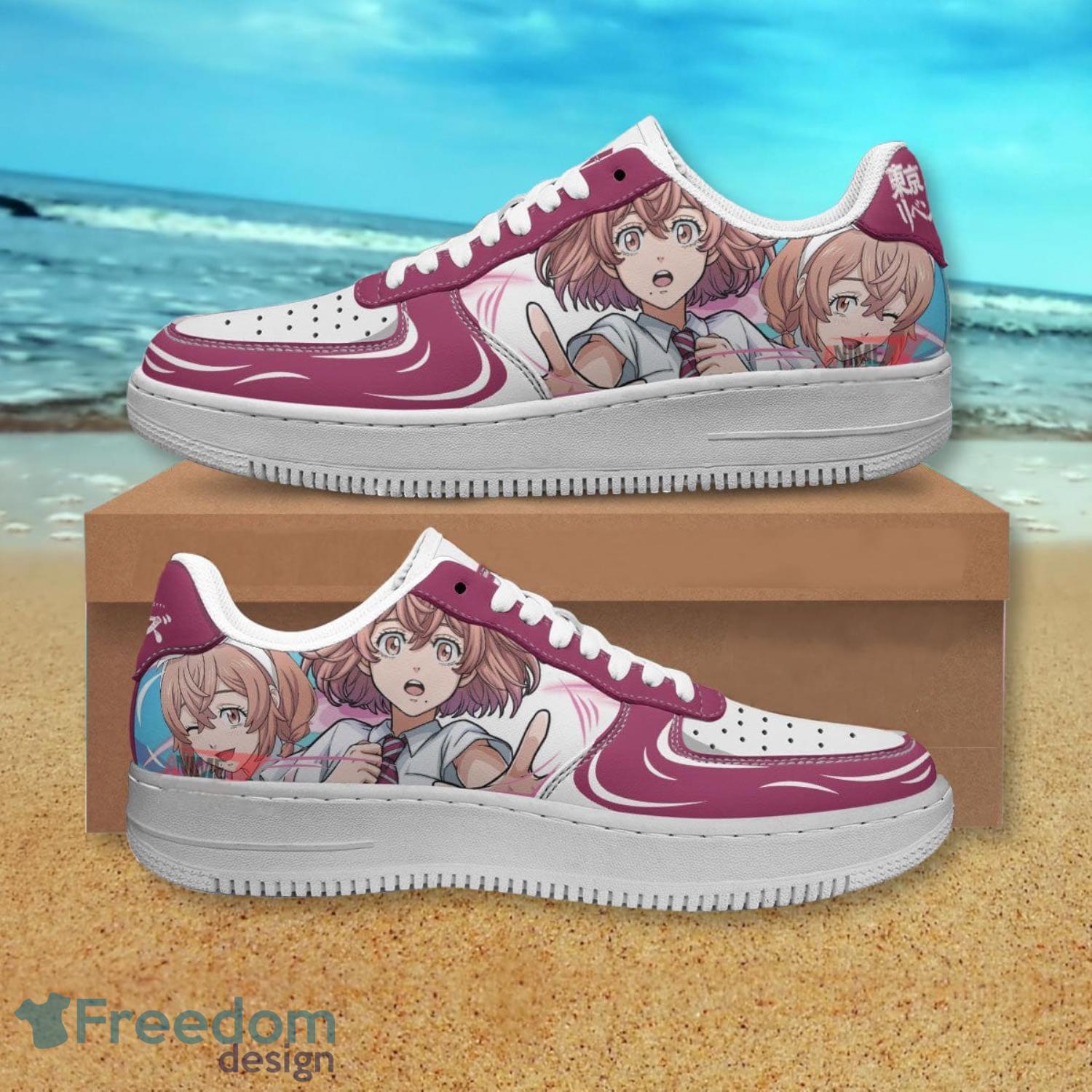 Tokyo Revengers Hinata Tachibana Air Force Shoes Gift For Anime's Fans Product Photo 1