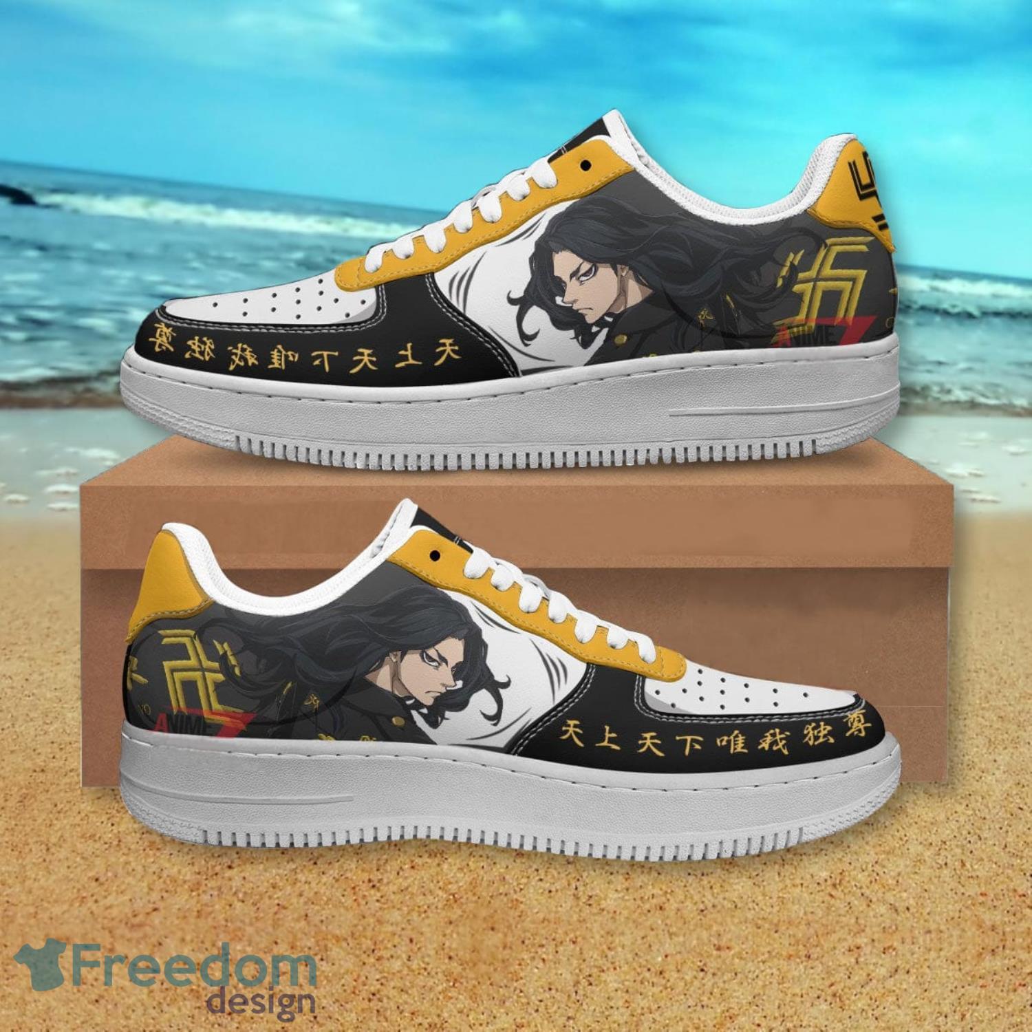 Tokyo Revengers Keisuke Baji Air Force Shoes Gift For Anime's Fans Product Photo 1