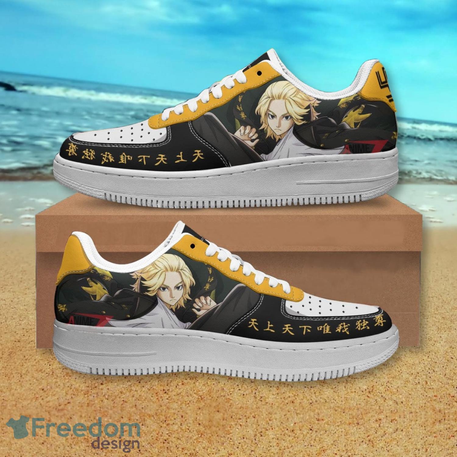Tokyo Revengers Milkey Air Force Shoes Gift For Anime's Fans Product Photo 1