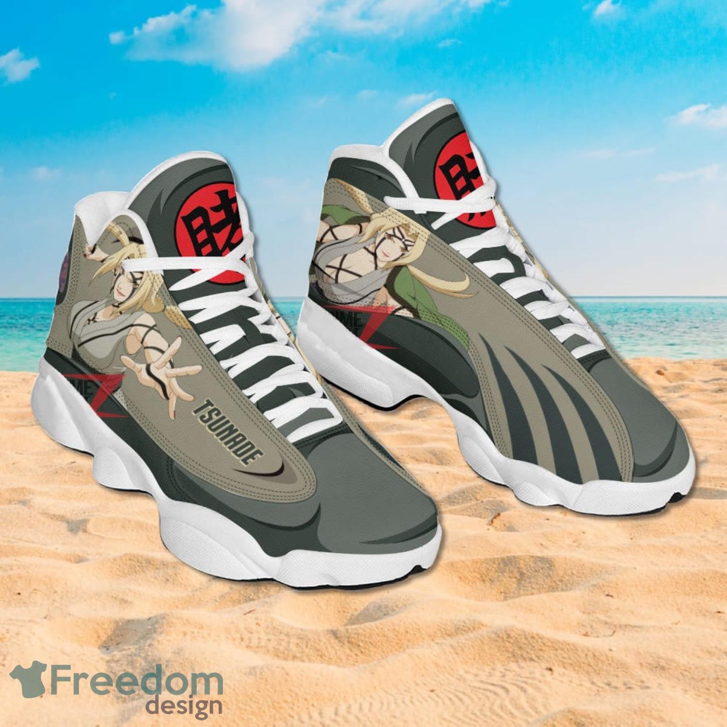 Tsunade Naruto Anime Air Jordan 13 Sneakers Anime Shoes Gift For Fans Product Photo 2