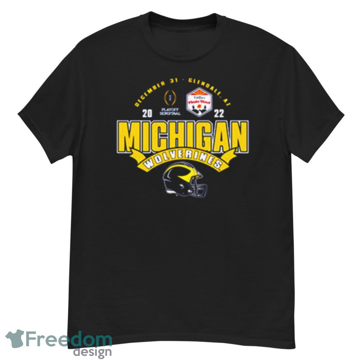 University of Michigan Football 2022 College Football Playoff Fiesta Bowl Nickel Blitz shirt - G500 Men’s Classic T-Shirt