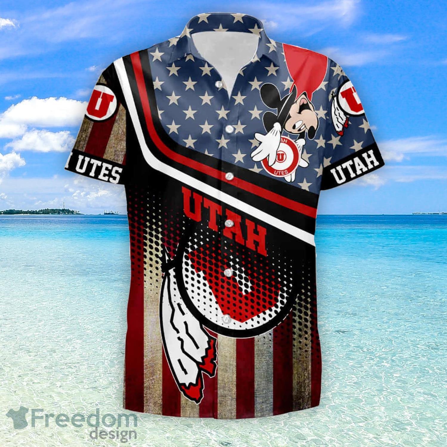 Iowa State Cyclones NCAA Us Flag Hawaiian Shirt Custom Summer