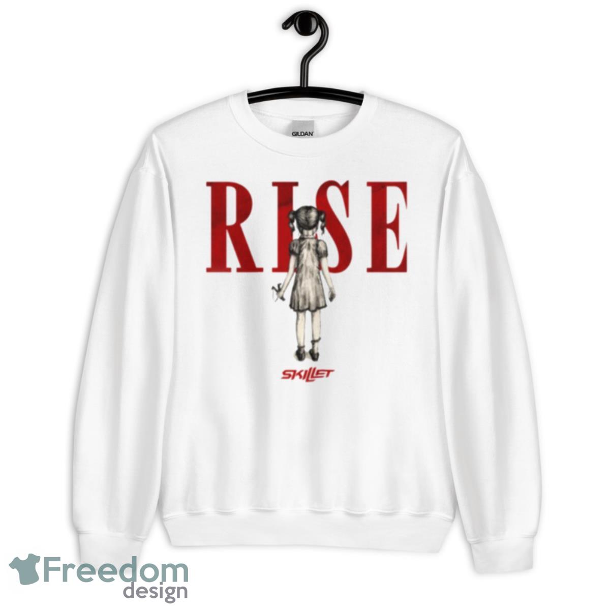 Vintage Skillet Band Lori Rise Album Artwork shirt - Unisex Heavy Blend Crewneck Sweatshirt